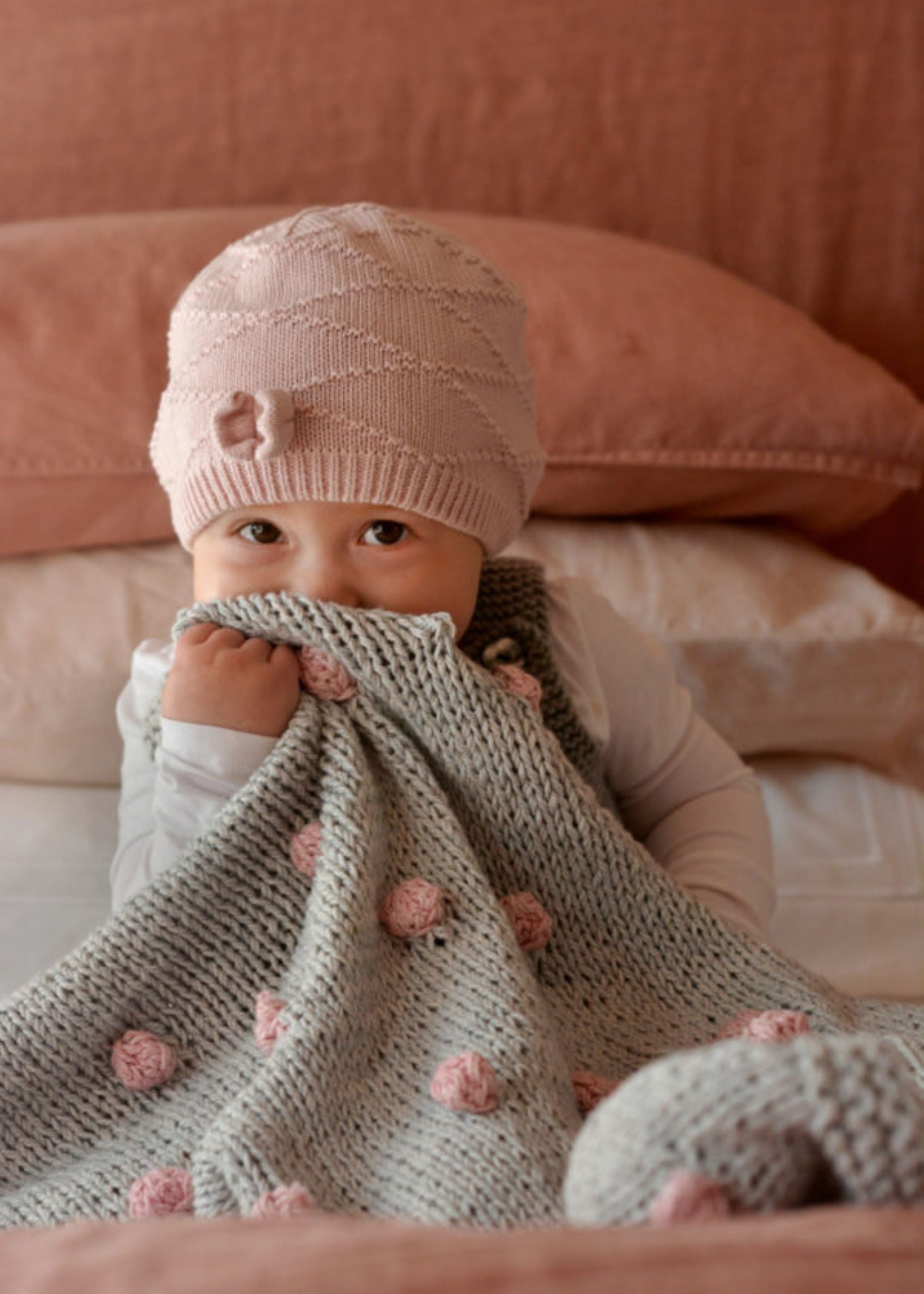 Noppen-Babydecke