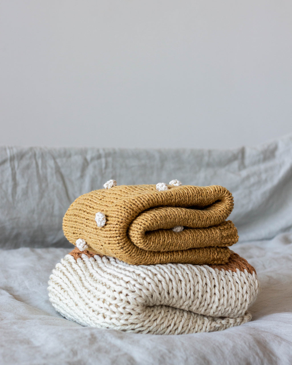 Noppen-Babydecke
