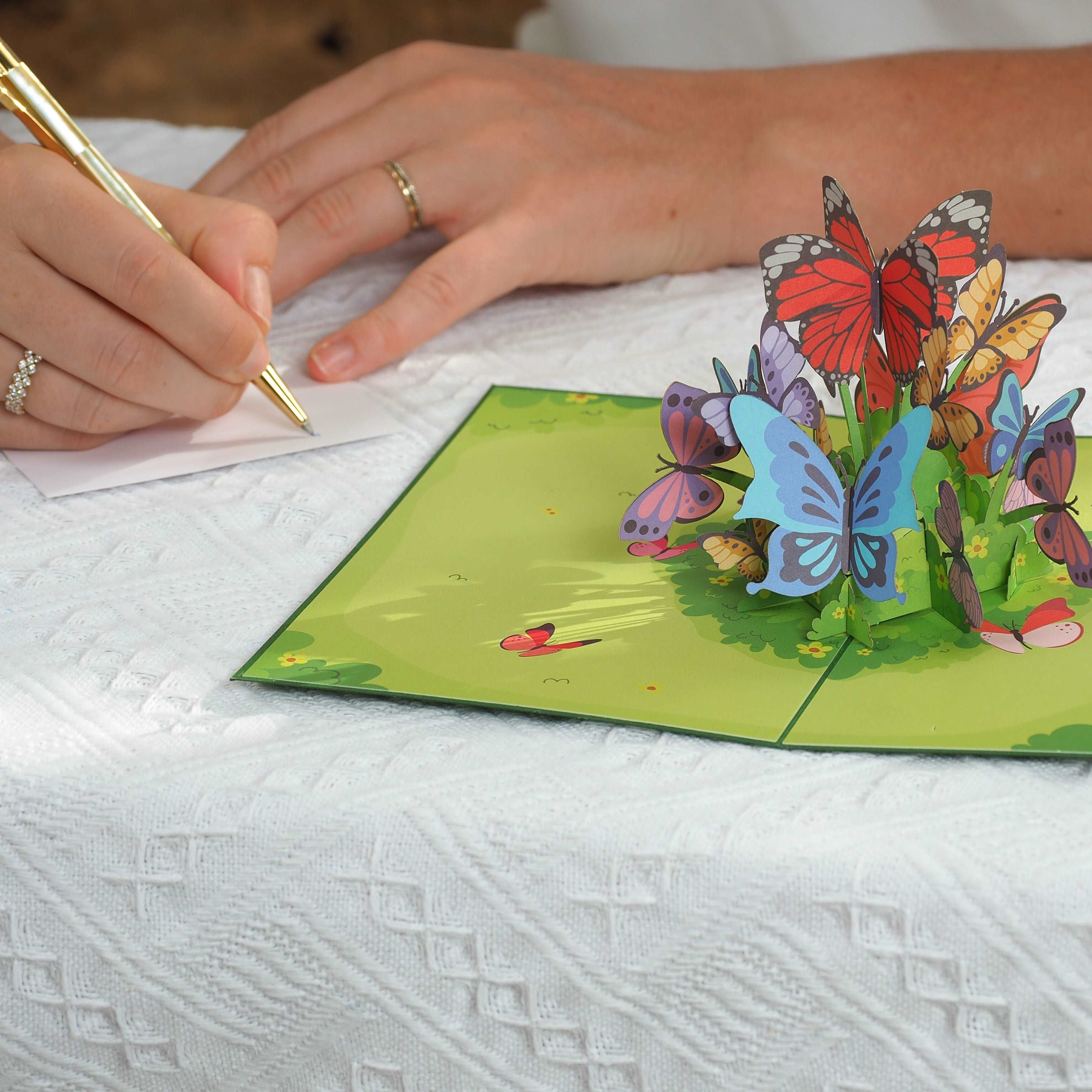 Schmetterlinge Pop-Up-Karte