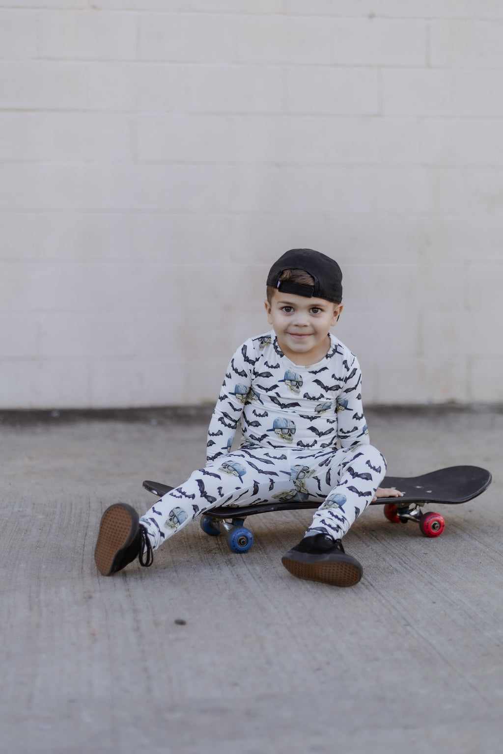 Spooky Bro 2-teiliger Pyjama aus Bambus