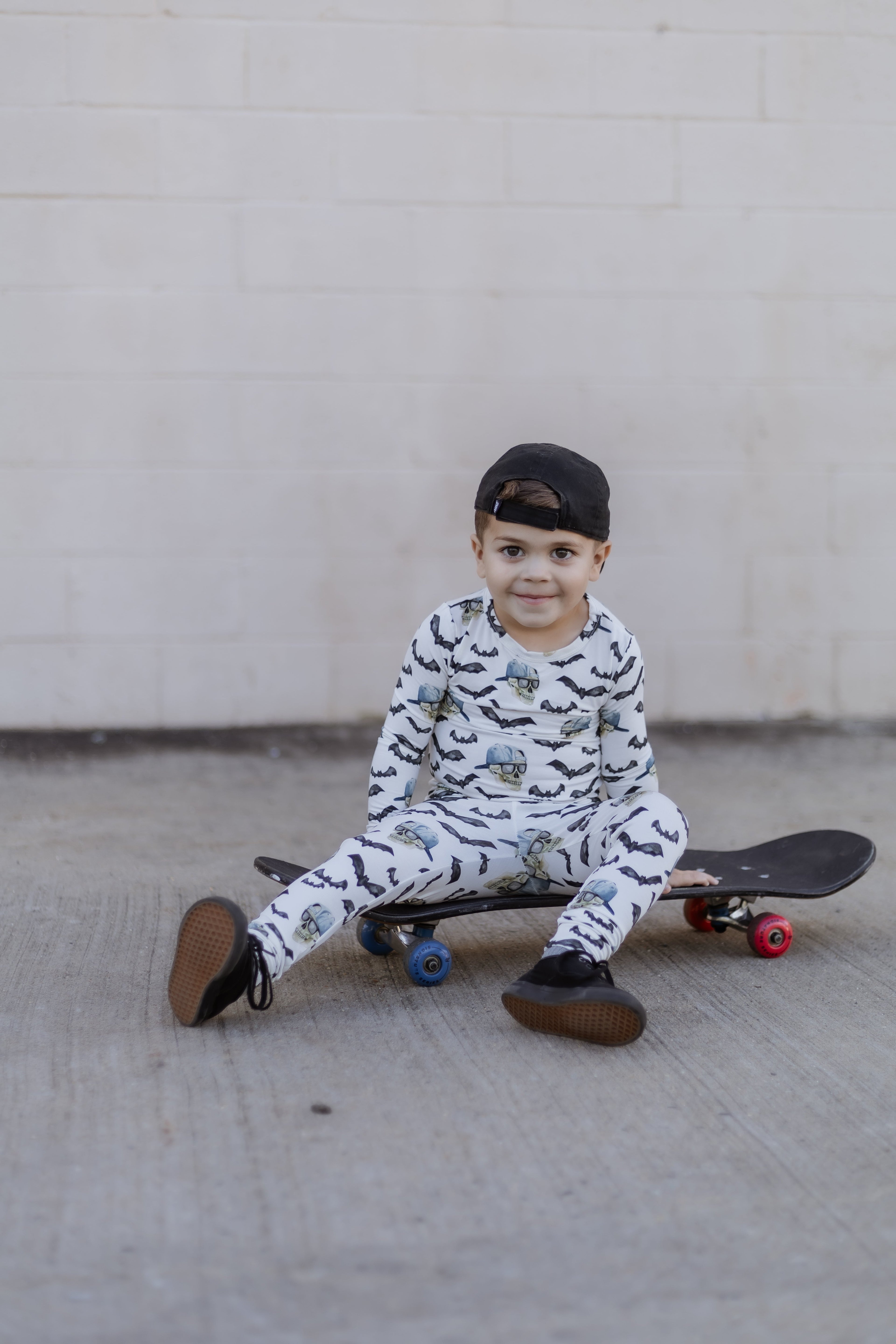 Spooky Bro 2-teiliger Pyjama aus Bambus