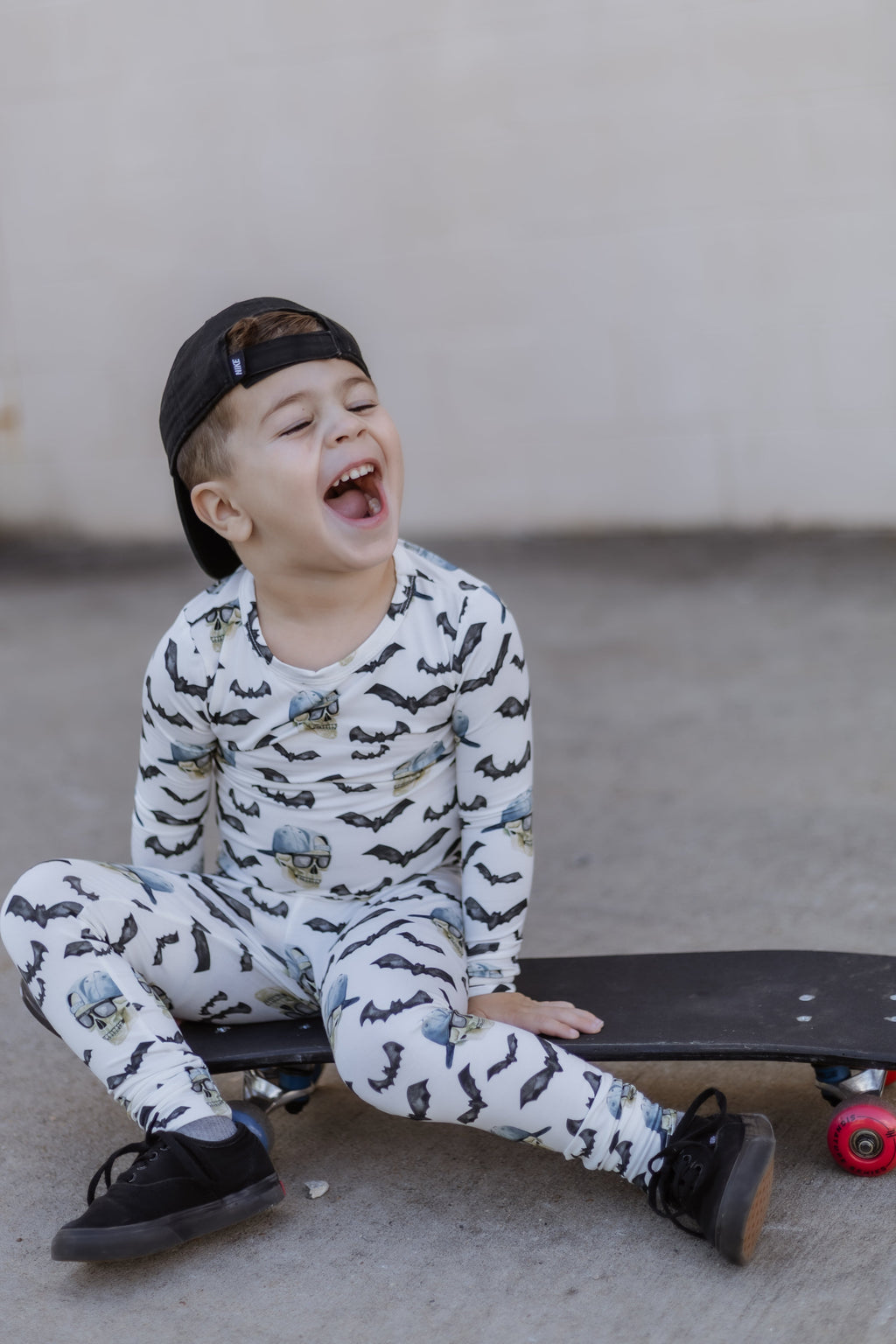 Spooky Bro 2-teiliger Pyjama aus Bambus