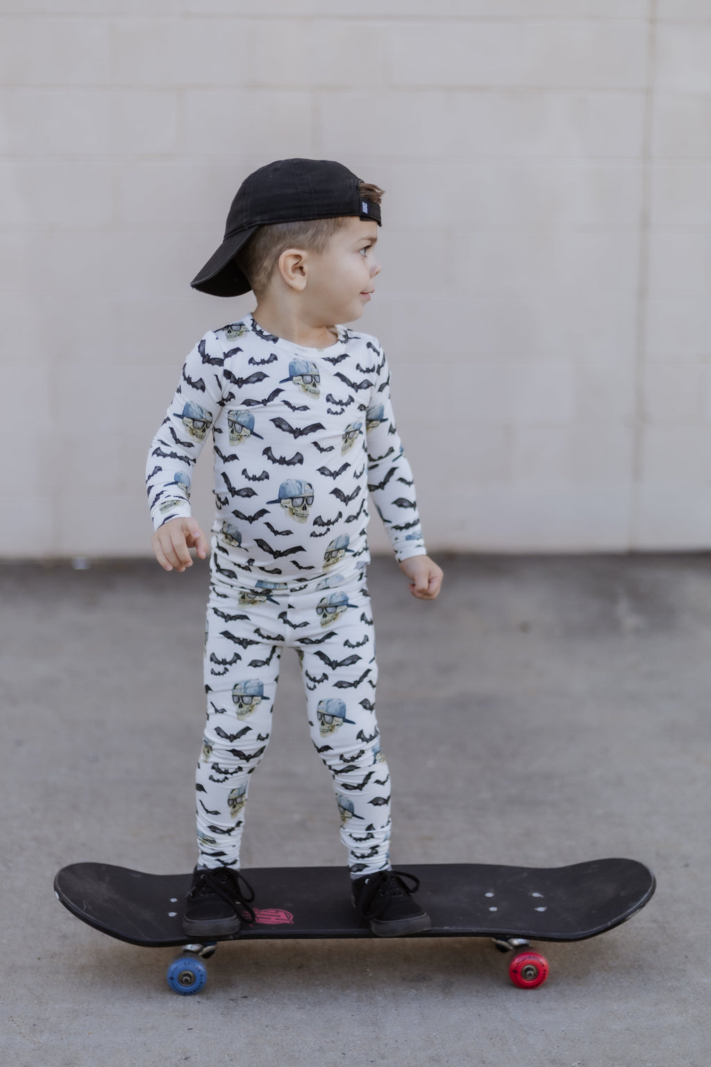Spooky Bro 2-teiliger Pyjama aus Bambus