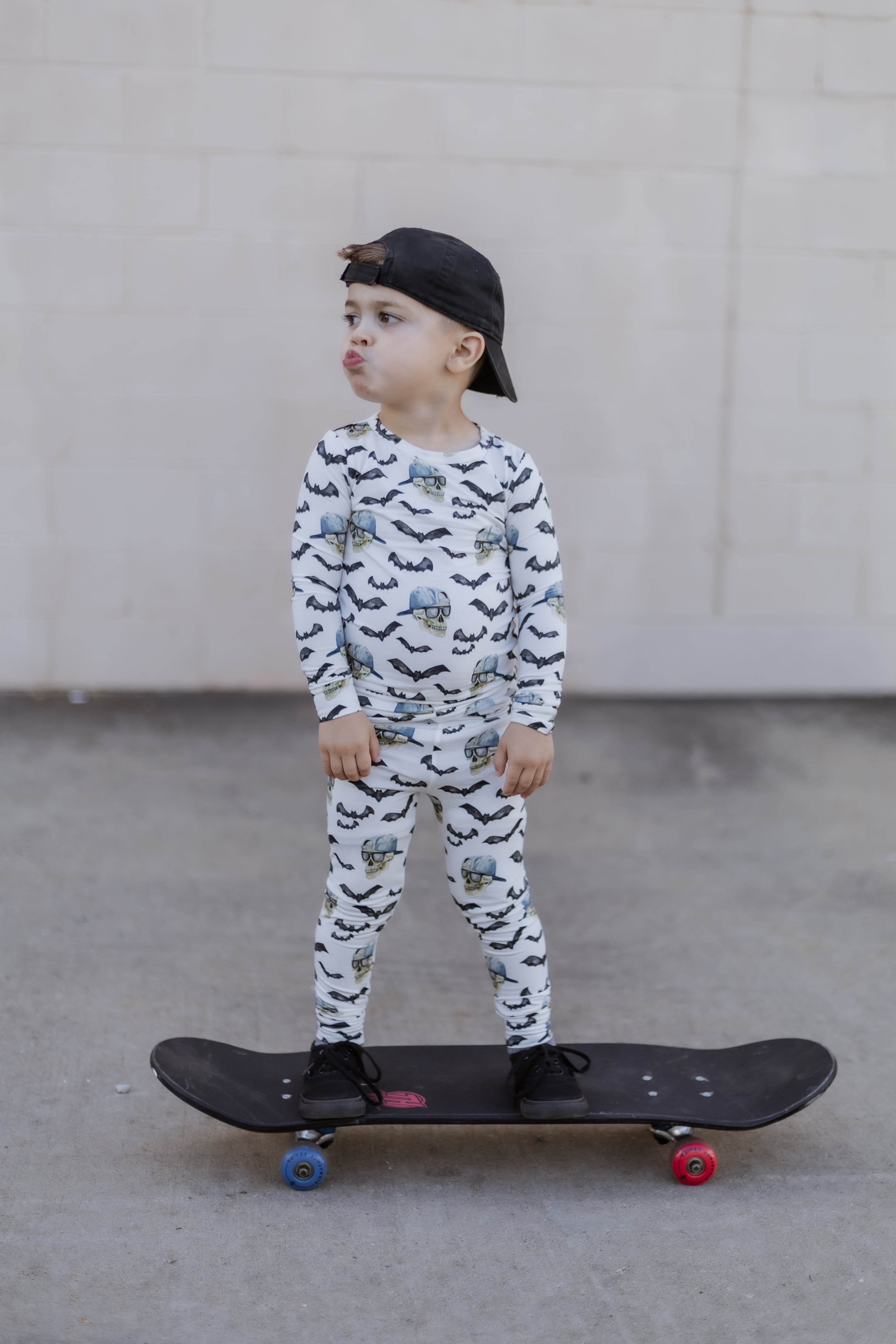 Spooky Bro 2-teiliger Pyjama aus Bambus