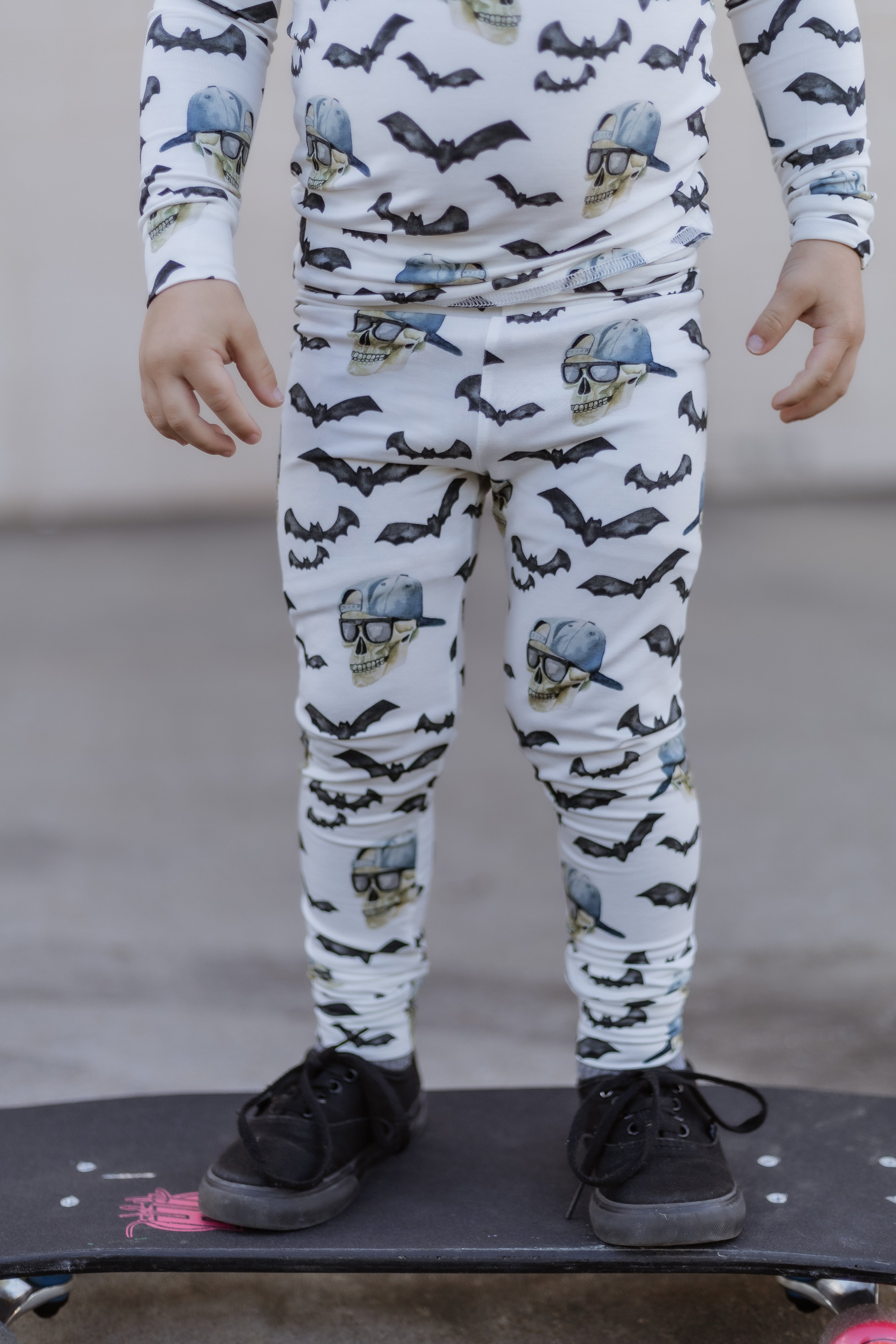 Spooky Bro 2-teiliger Pyjama aus Bambus