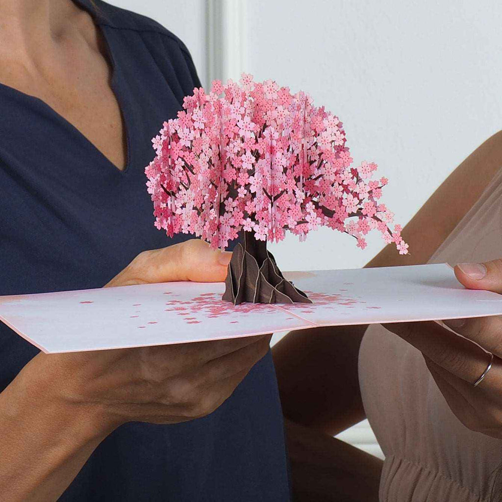 Kirschblüten Pop-up-Karte