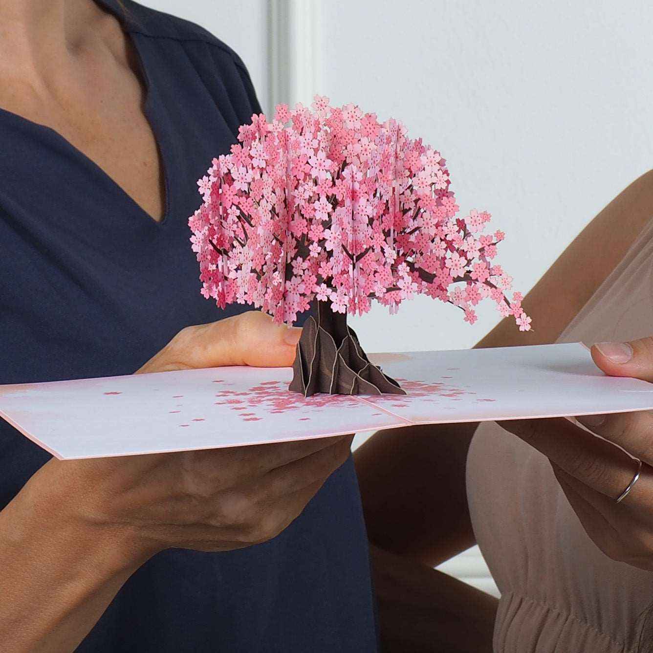 Kirschblüten Pop-up-Karte