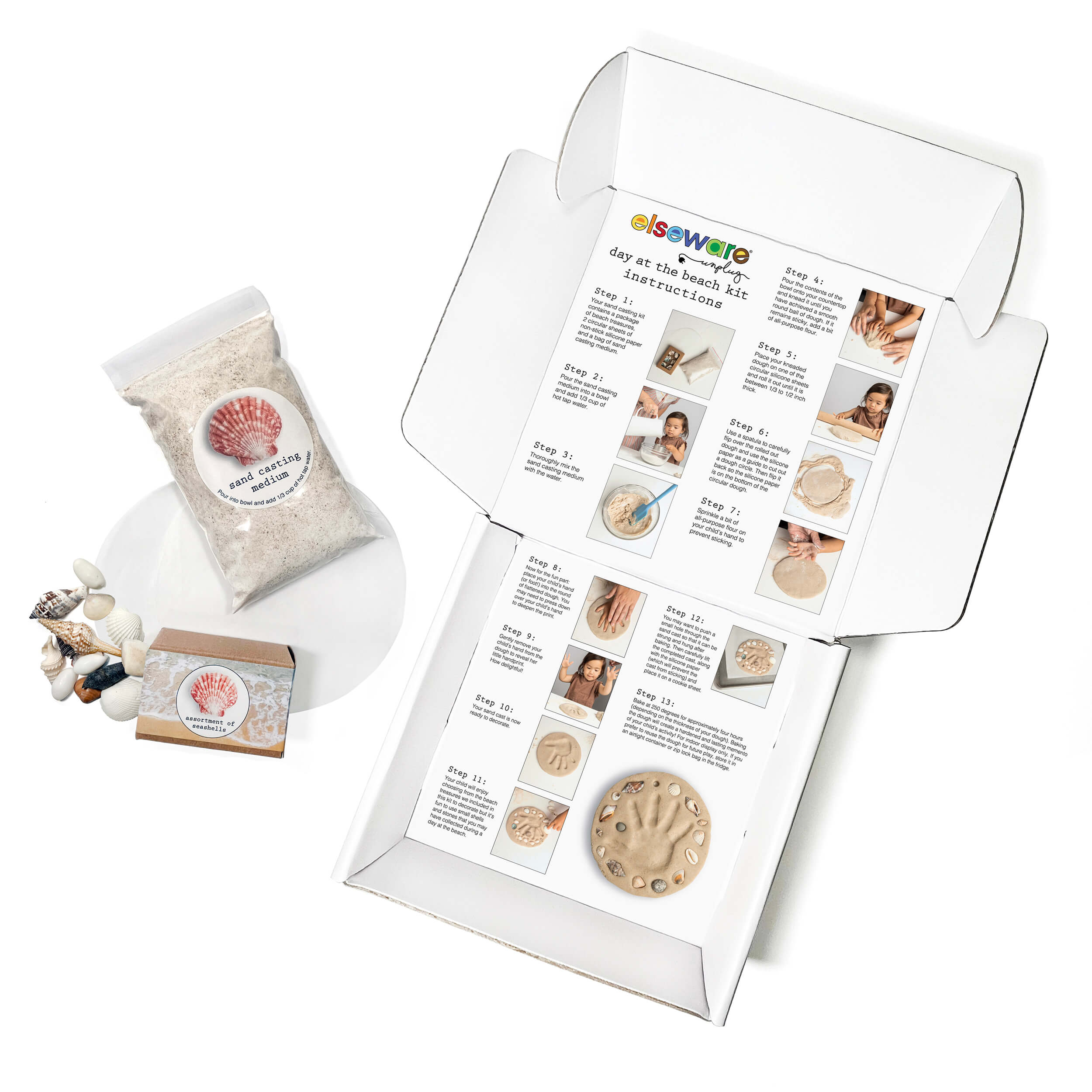 Day at the Beach Sand Casting Keepsake Kit