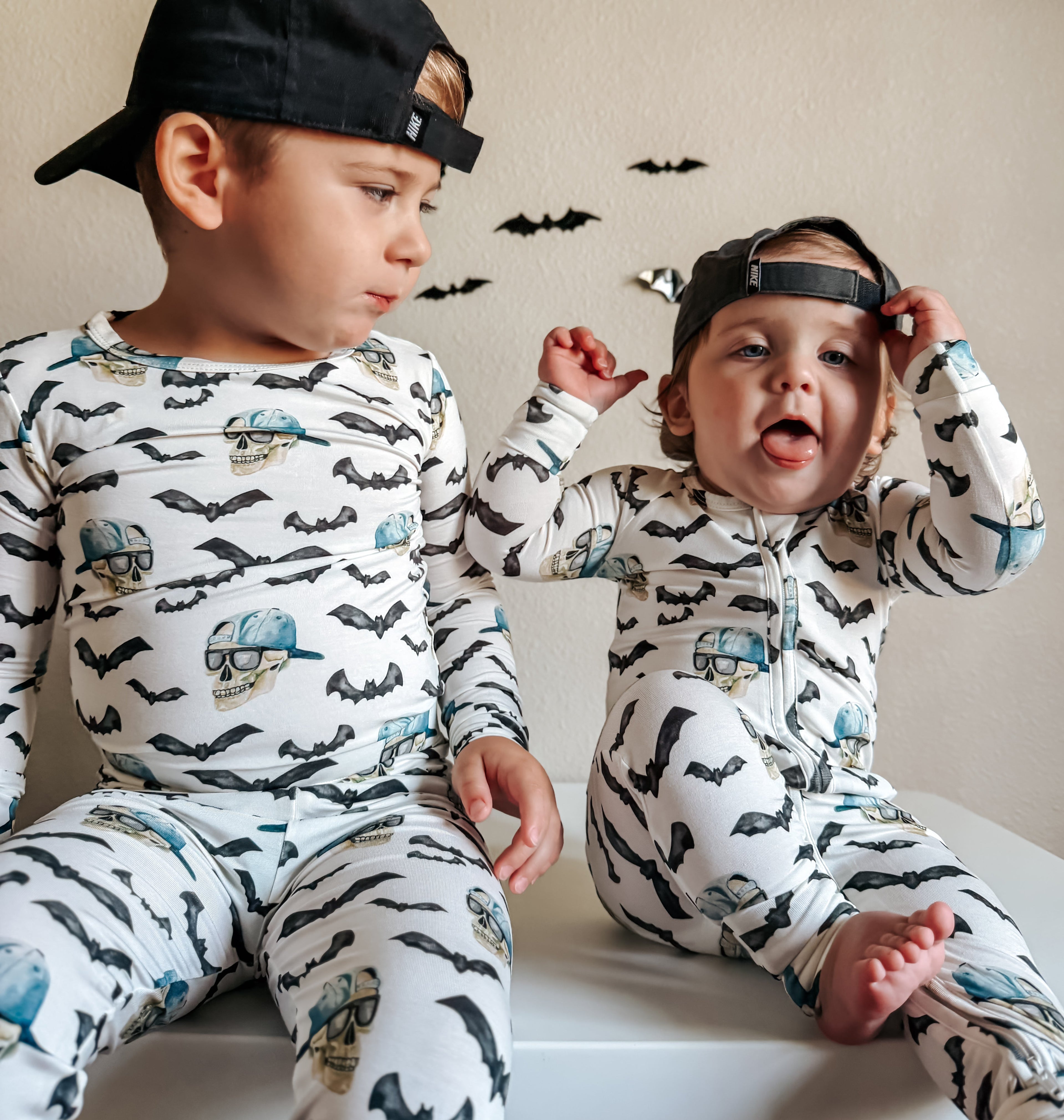 Spooky Bro 2-teiliger Pyjama aus Bambus