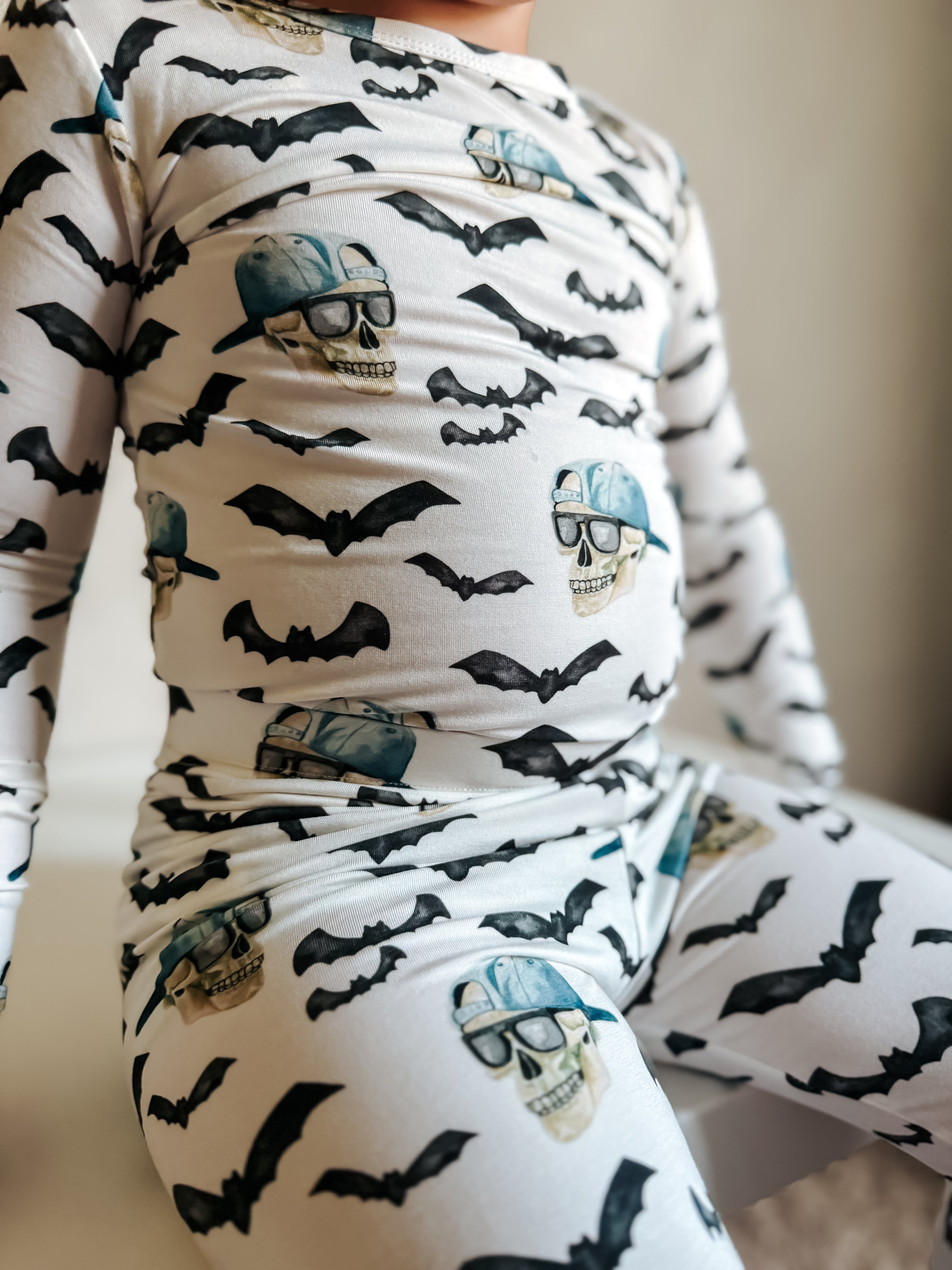 Spooky Bro 2-teiliger Pyjama aus Bambus