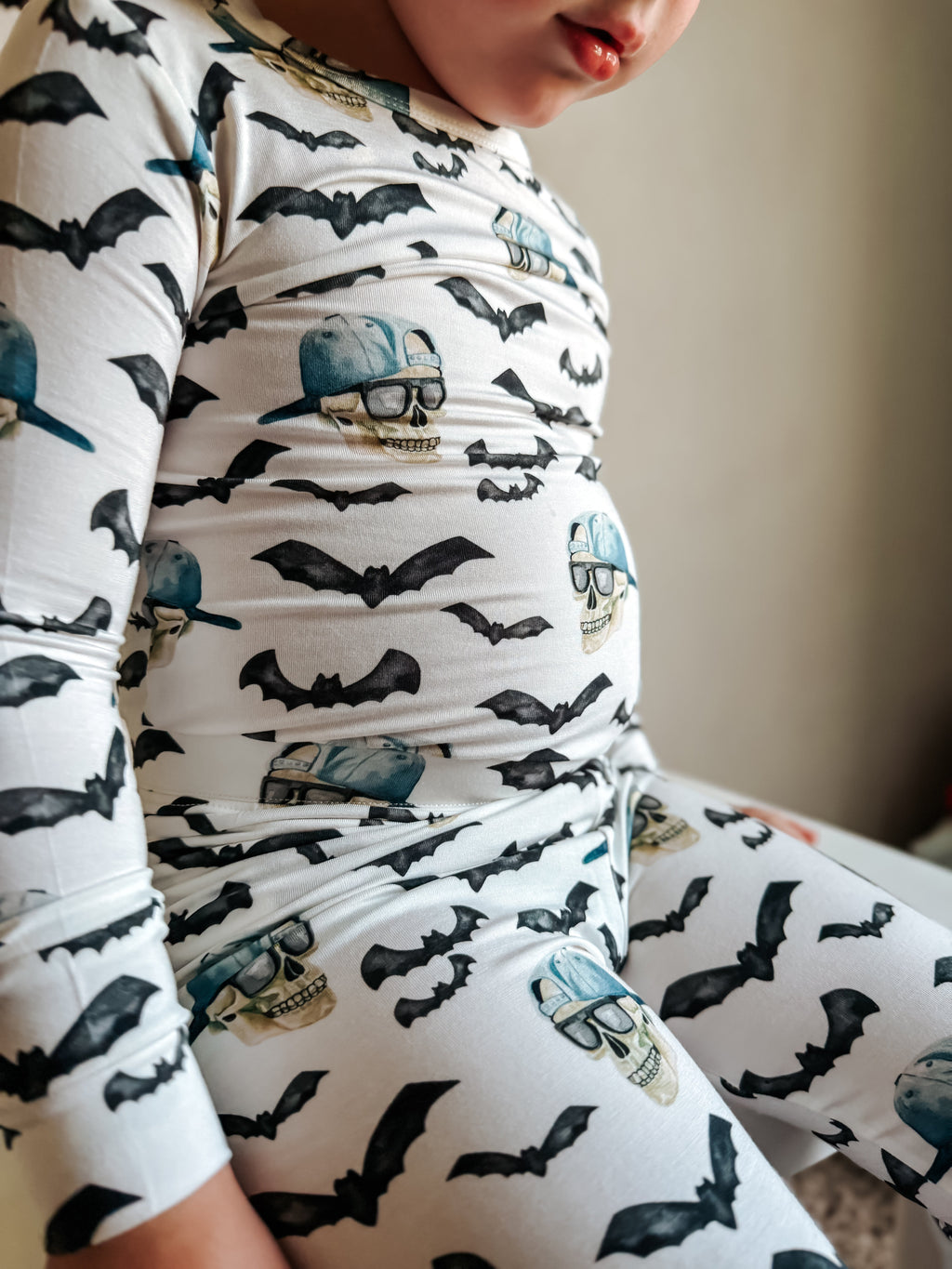 Spooky Bro 2-teiliger Pyjama aus Bambus