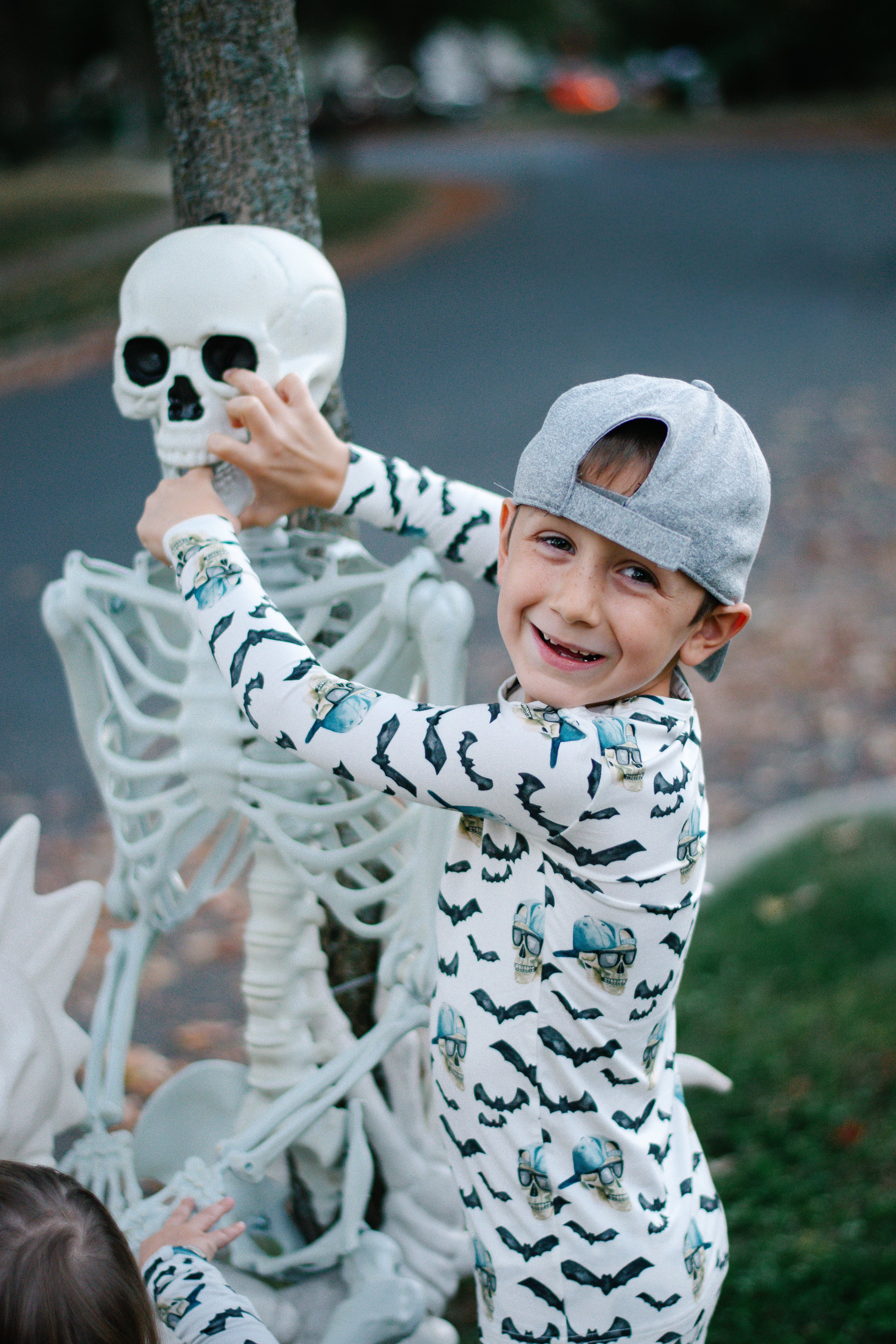 Spooky Bro 2-teiliger Pyjama aus Bambus