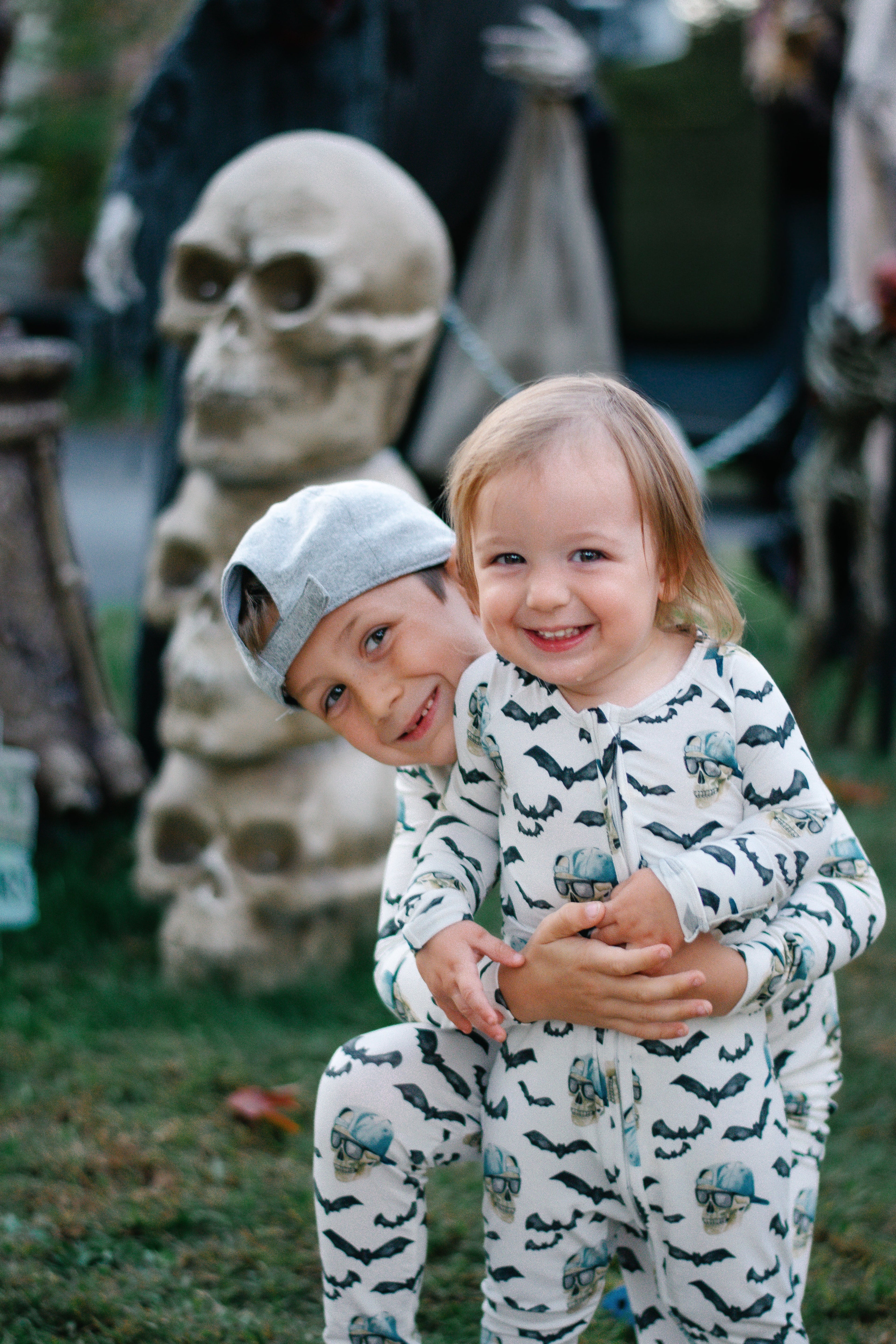 Spooky Bro 2-teiliger Pyjama aus Bambus