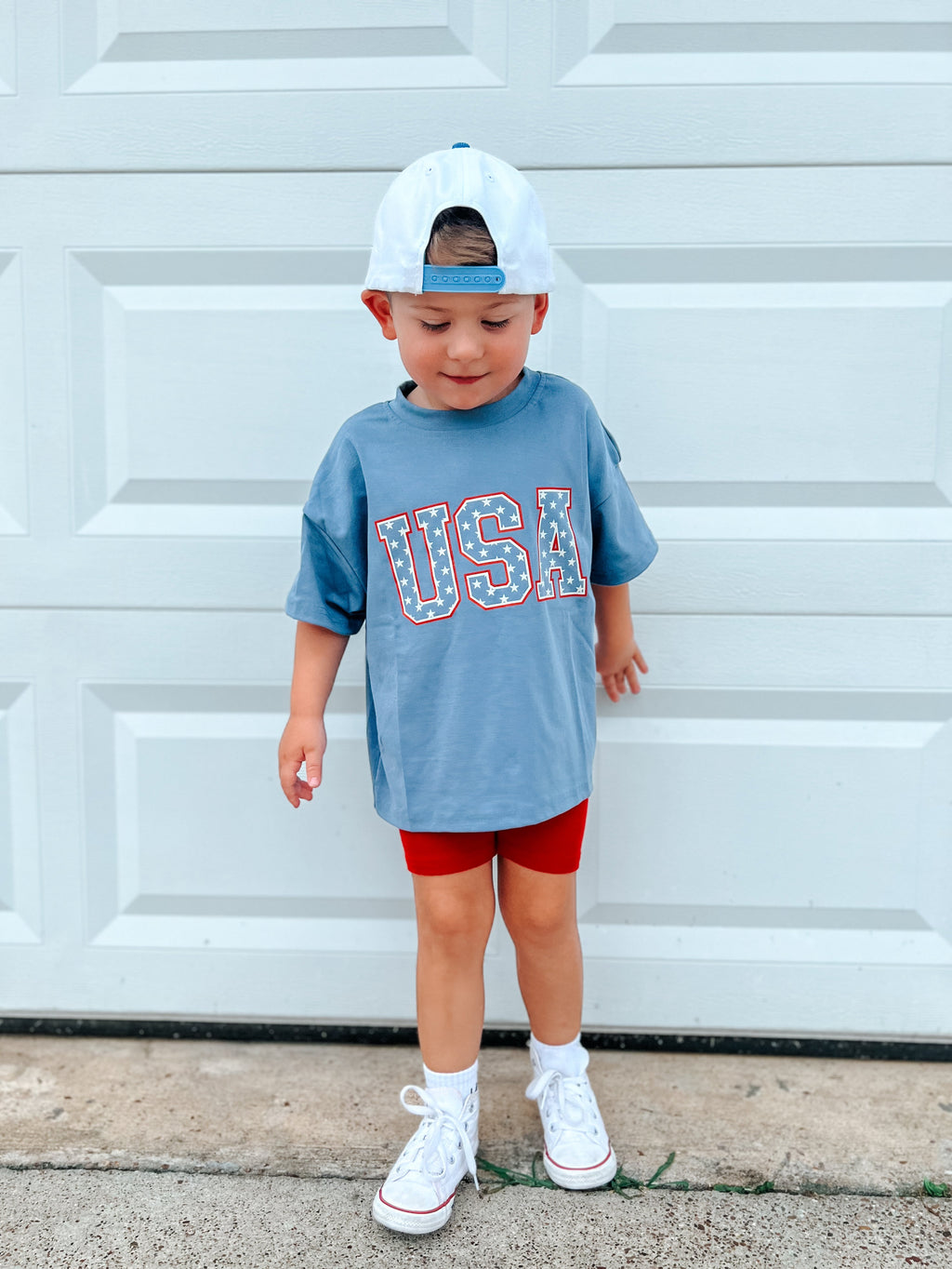 USA Stars Oversized T-Shirt