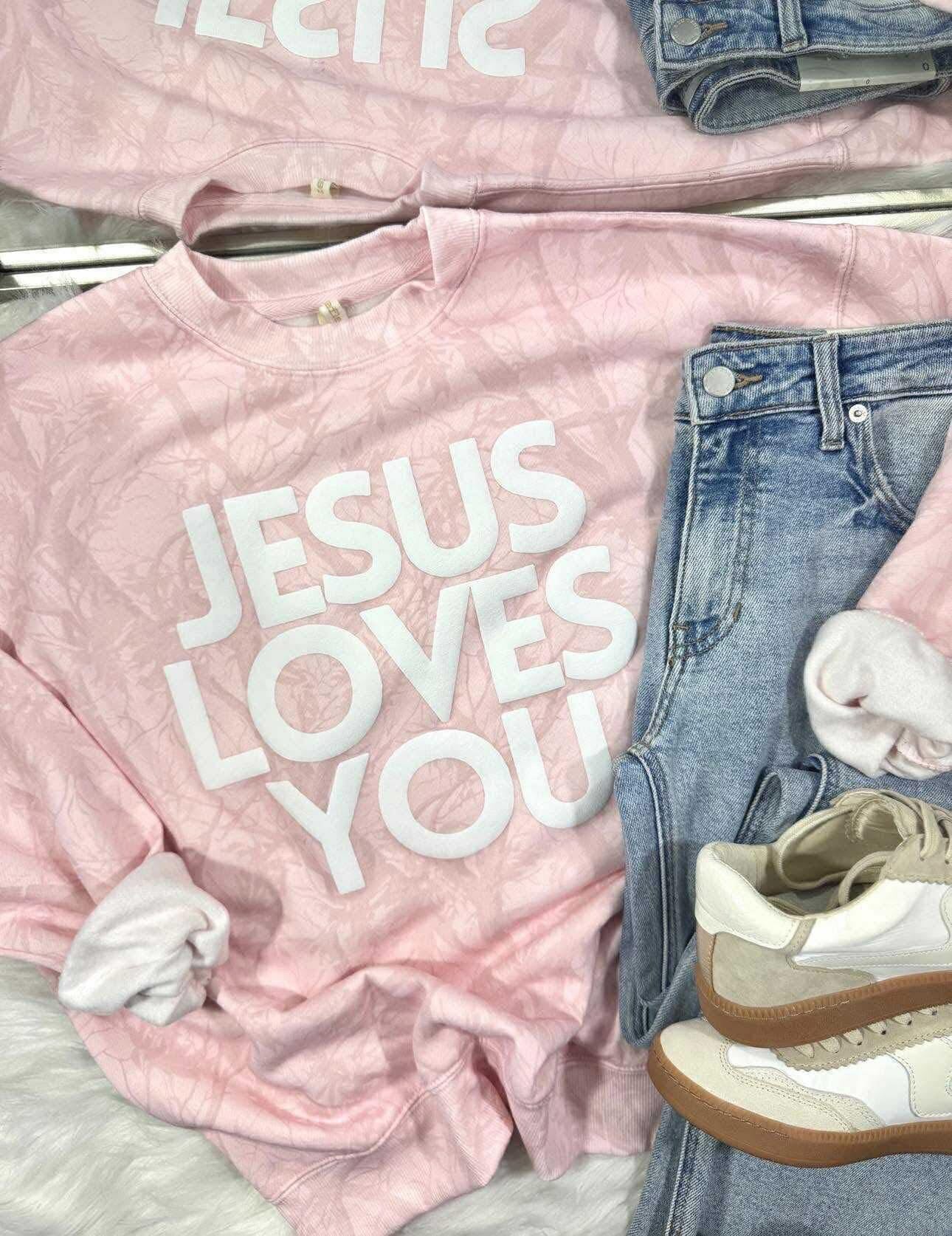 Jesus liebt dich Sweatshirt