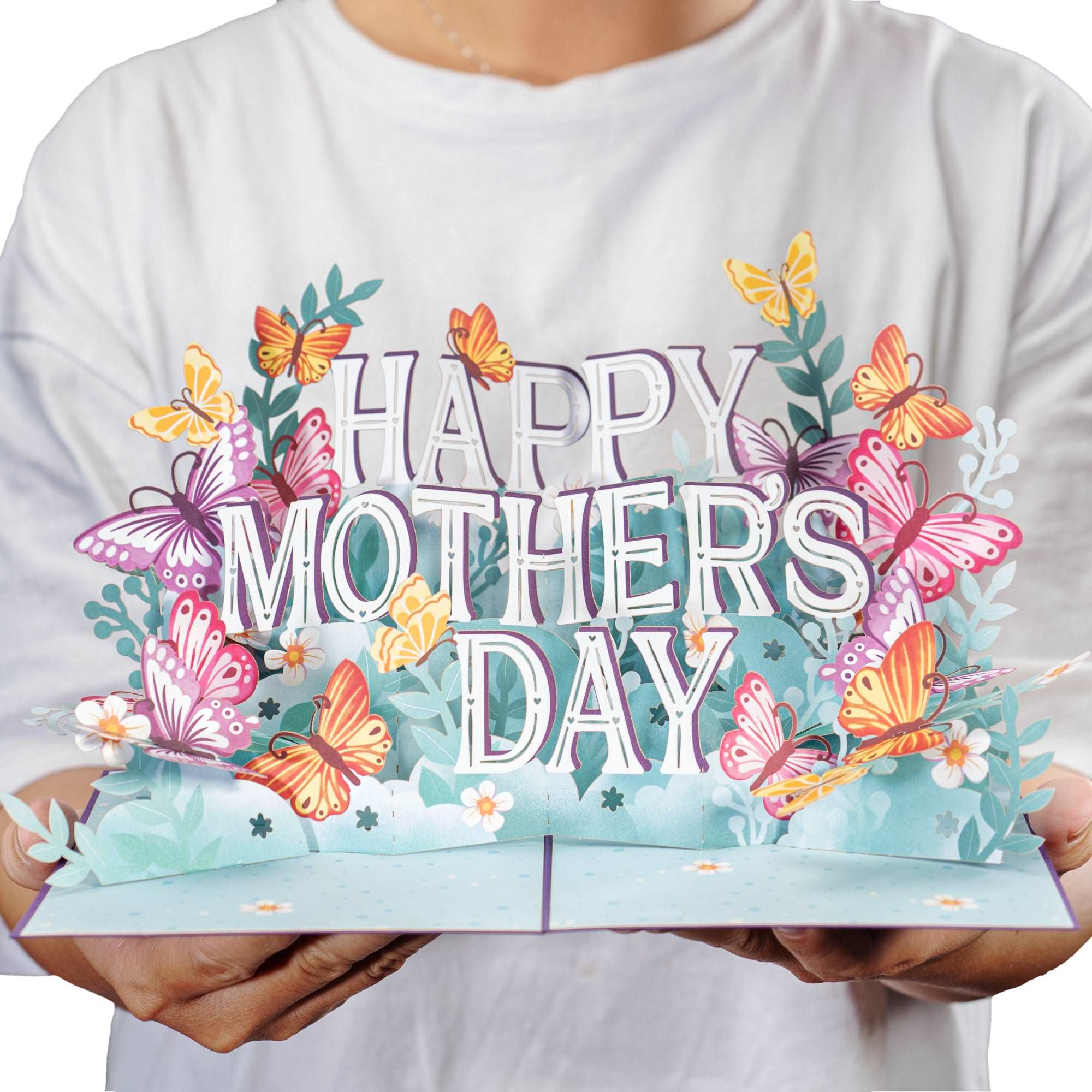 Happy Mother's Day Butterfly 3D Pop Up Card