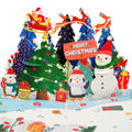 Christmas Night Frndly Pop Up Card, 5" x 7" Cover