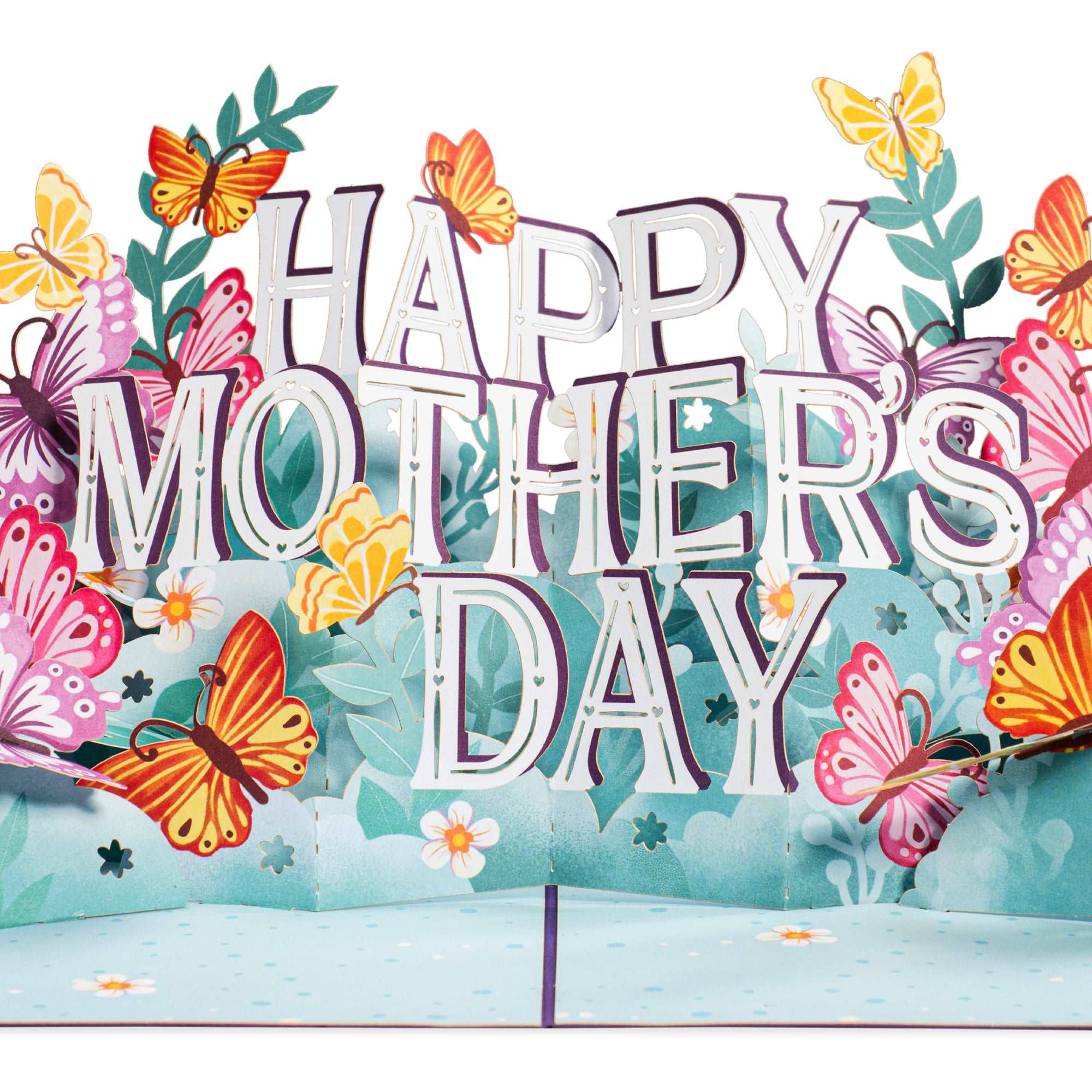 Happy Mother's Day Butterfly 3D Pop Up Card