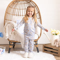 Hase Blumen 2-teiliger Bambus Pyjama