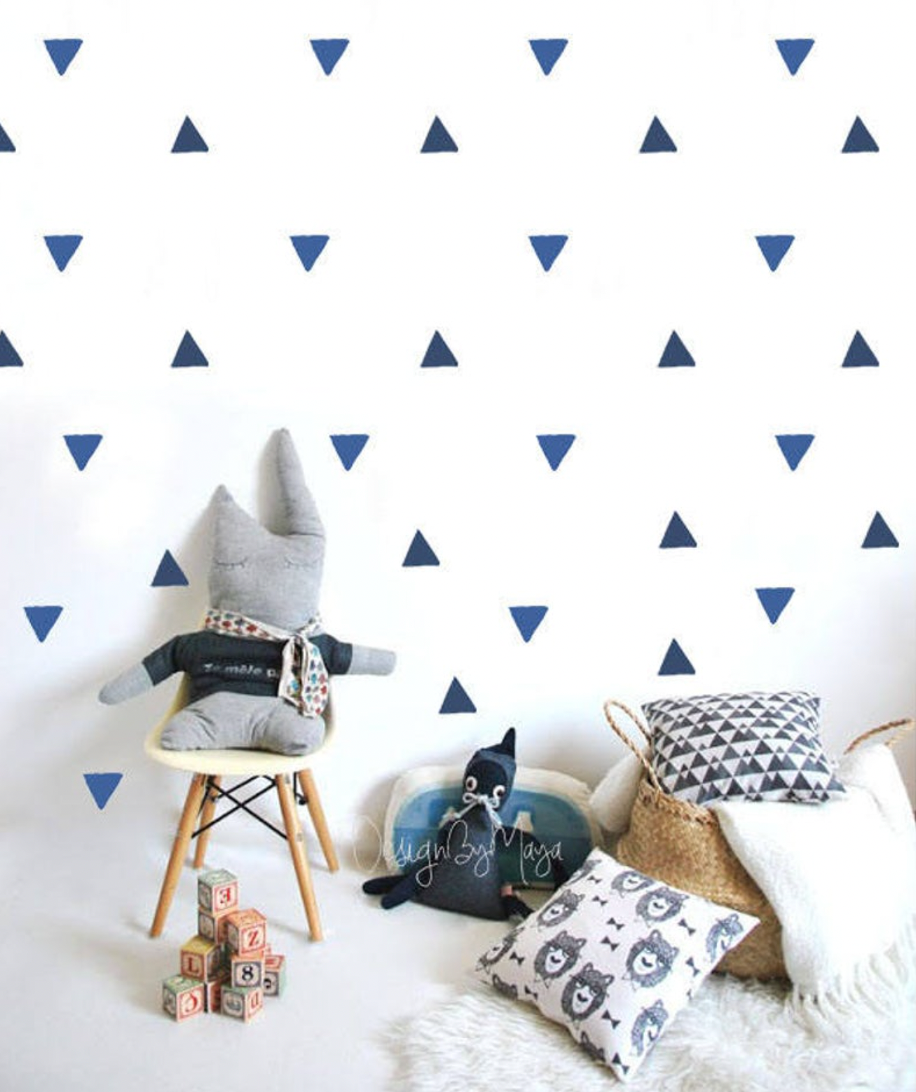 Alphabet - Artisan Baby Pillows