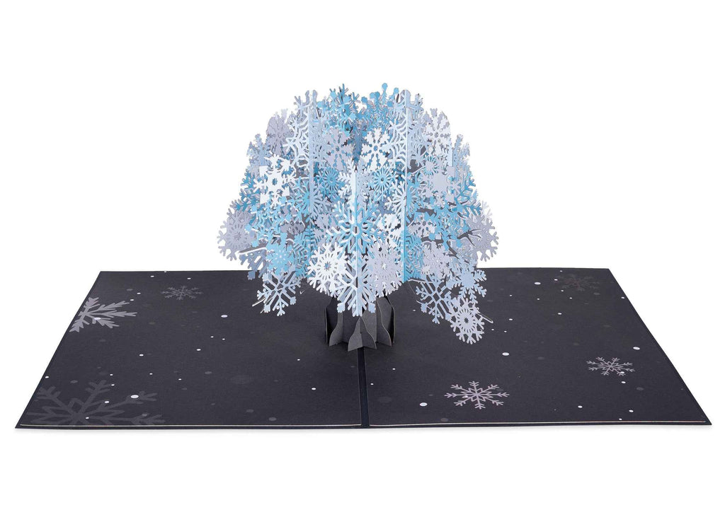Schneebaum-Pop-up-Karte