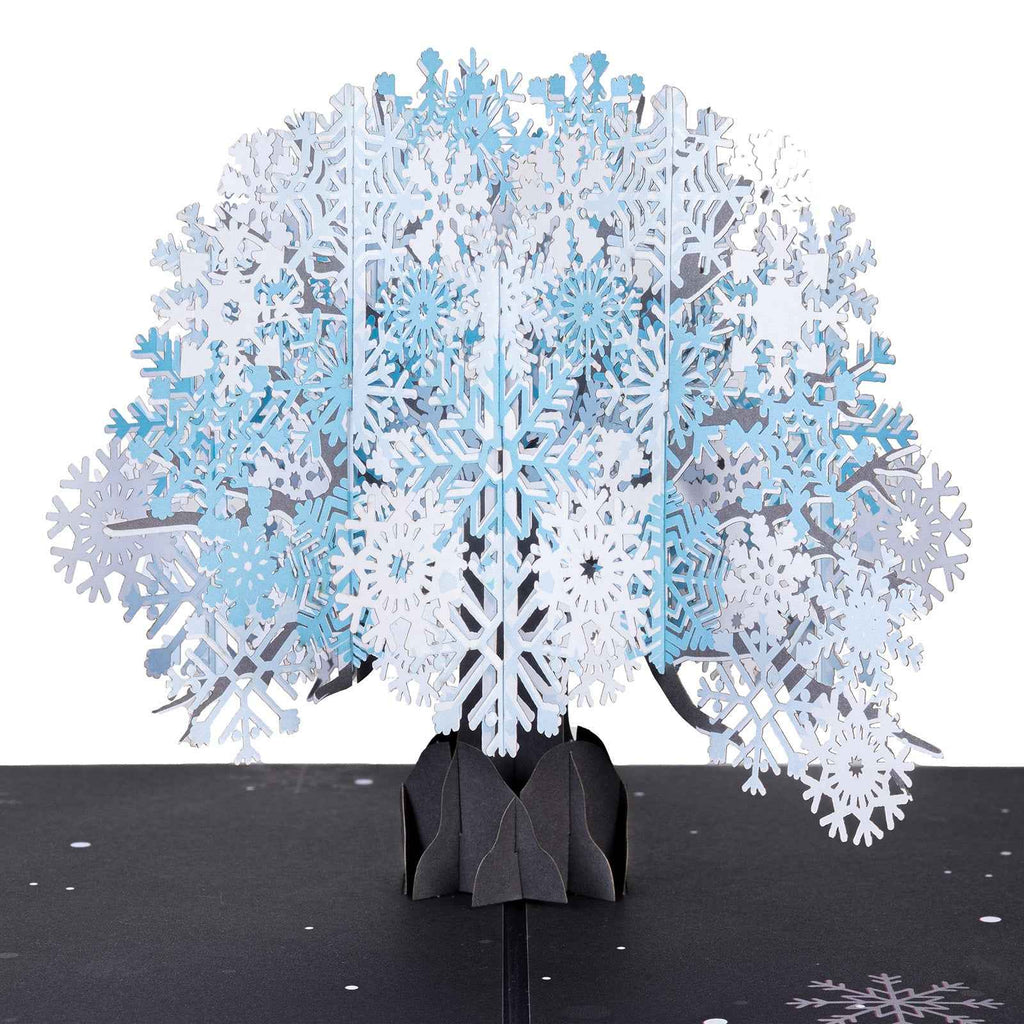 Schneebaum-Pop-up-Karte