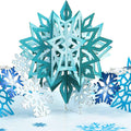 Snowflake Pop Up Card