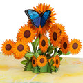 Sonnenblumen Pop-Up-Karte