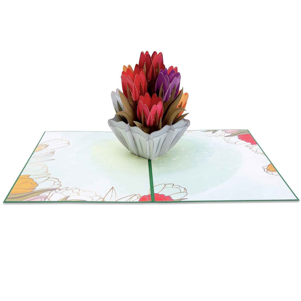 Tulpen-Pop-up-Karte