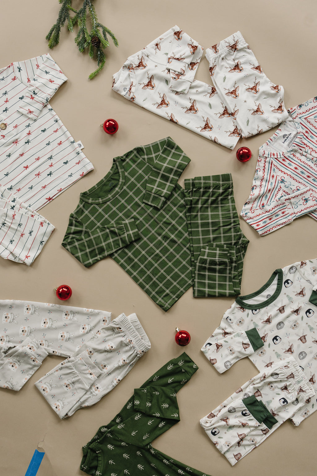 Reindeer Games 2-teiliger Bambus-Pyjama