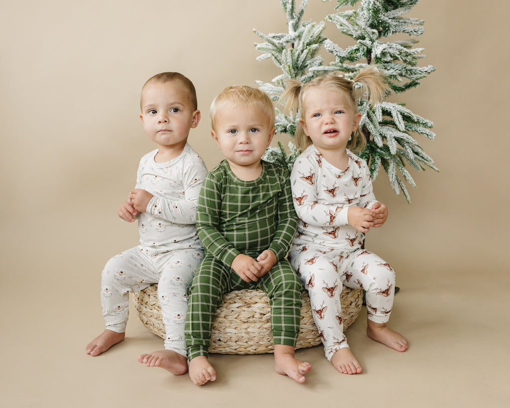 Reindeer Games 2-teiliger Bambus-Pyjama