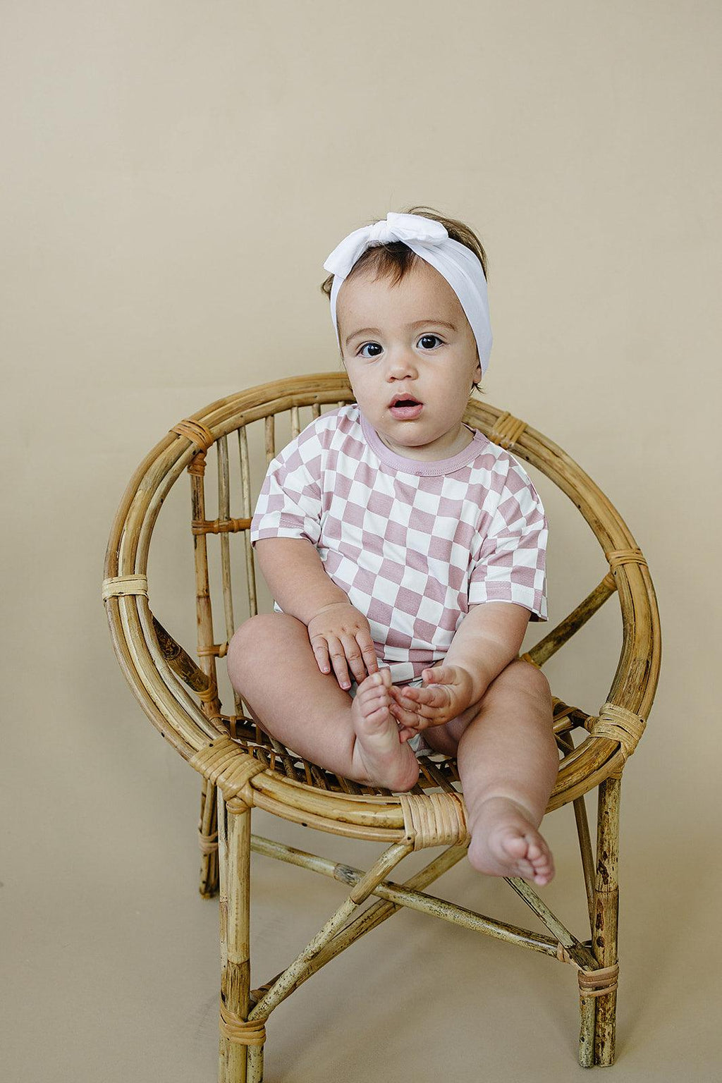 Tropical Haze Check 2-teiliges Bambus-Loungewear-Set