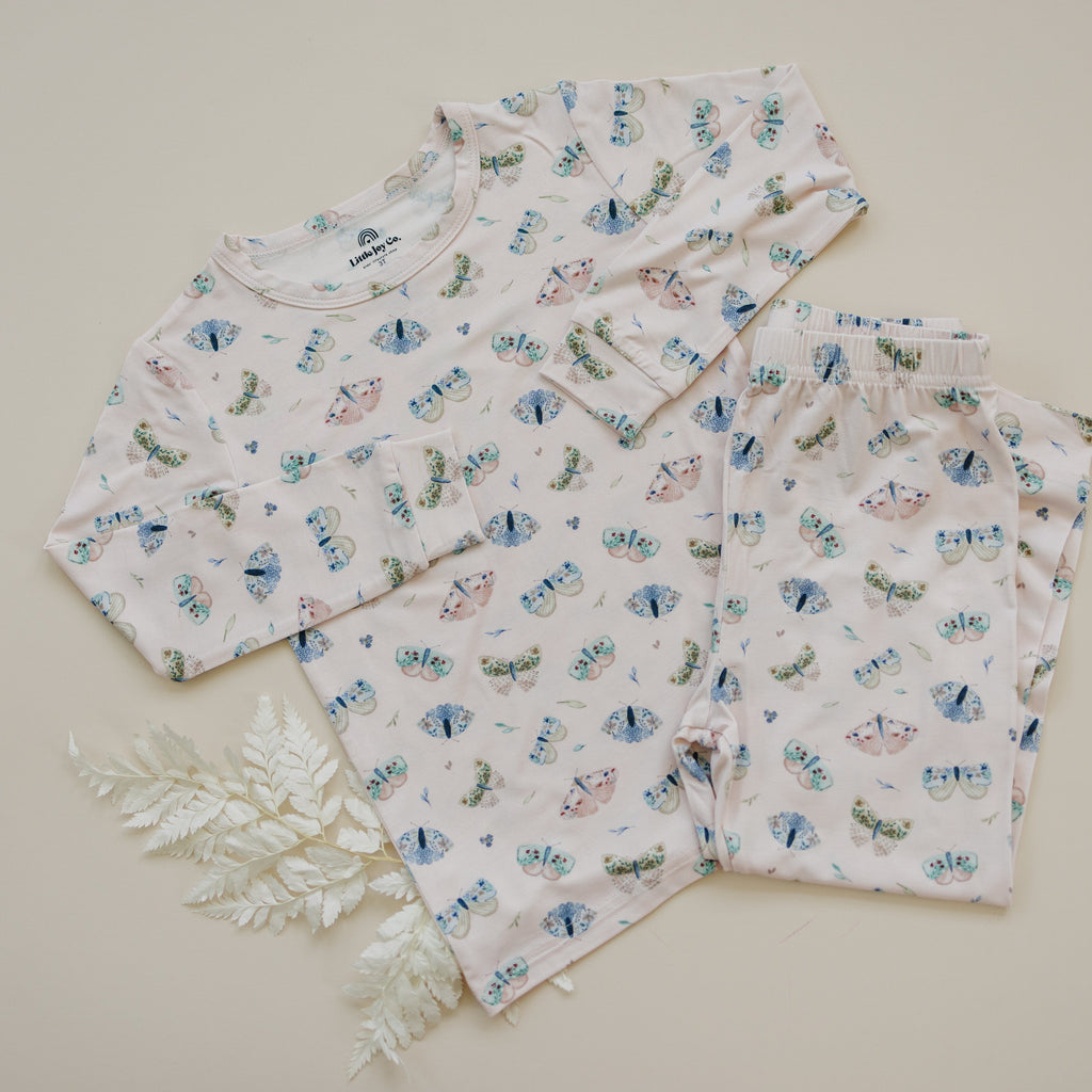 Luna-Motte-Bambus-Pyjama, 2-teilig