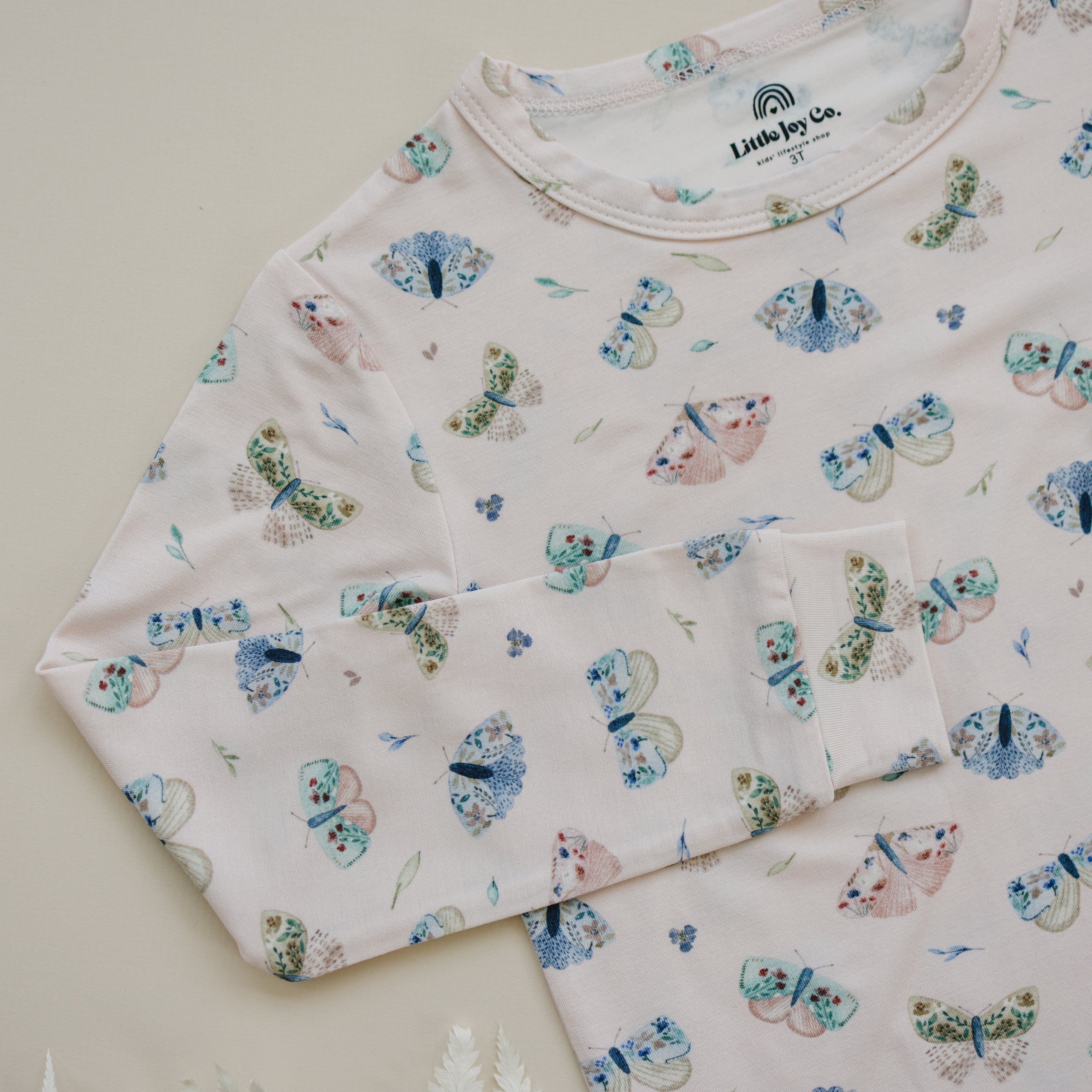 Luna-Motte-Bambus-Pyjama, 2-teilig