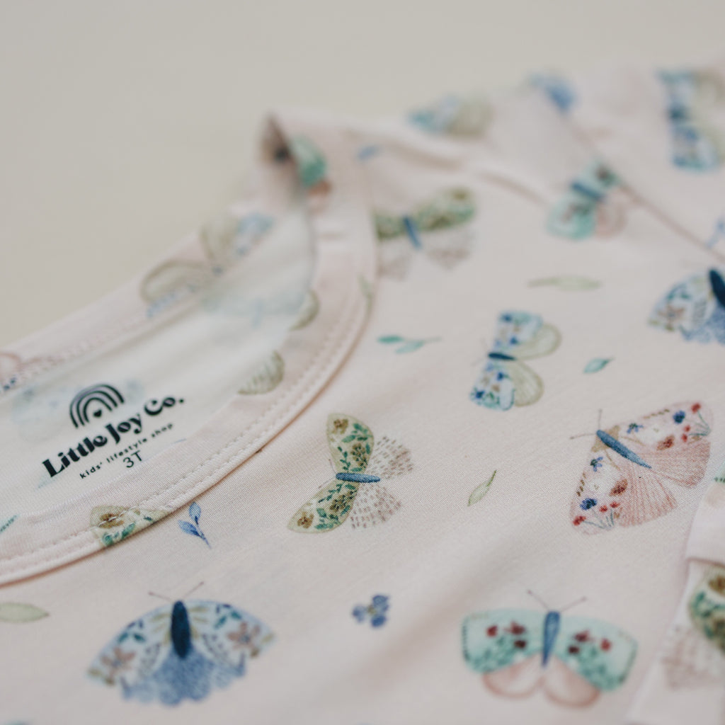 Luna-Motte-Bambus-Pyjama, 2-teilig
