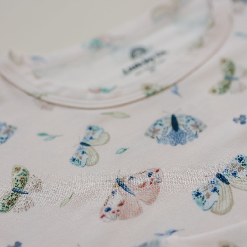 Luna-Motte-Bambus-Pyjama, 2-teilig