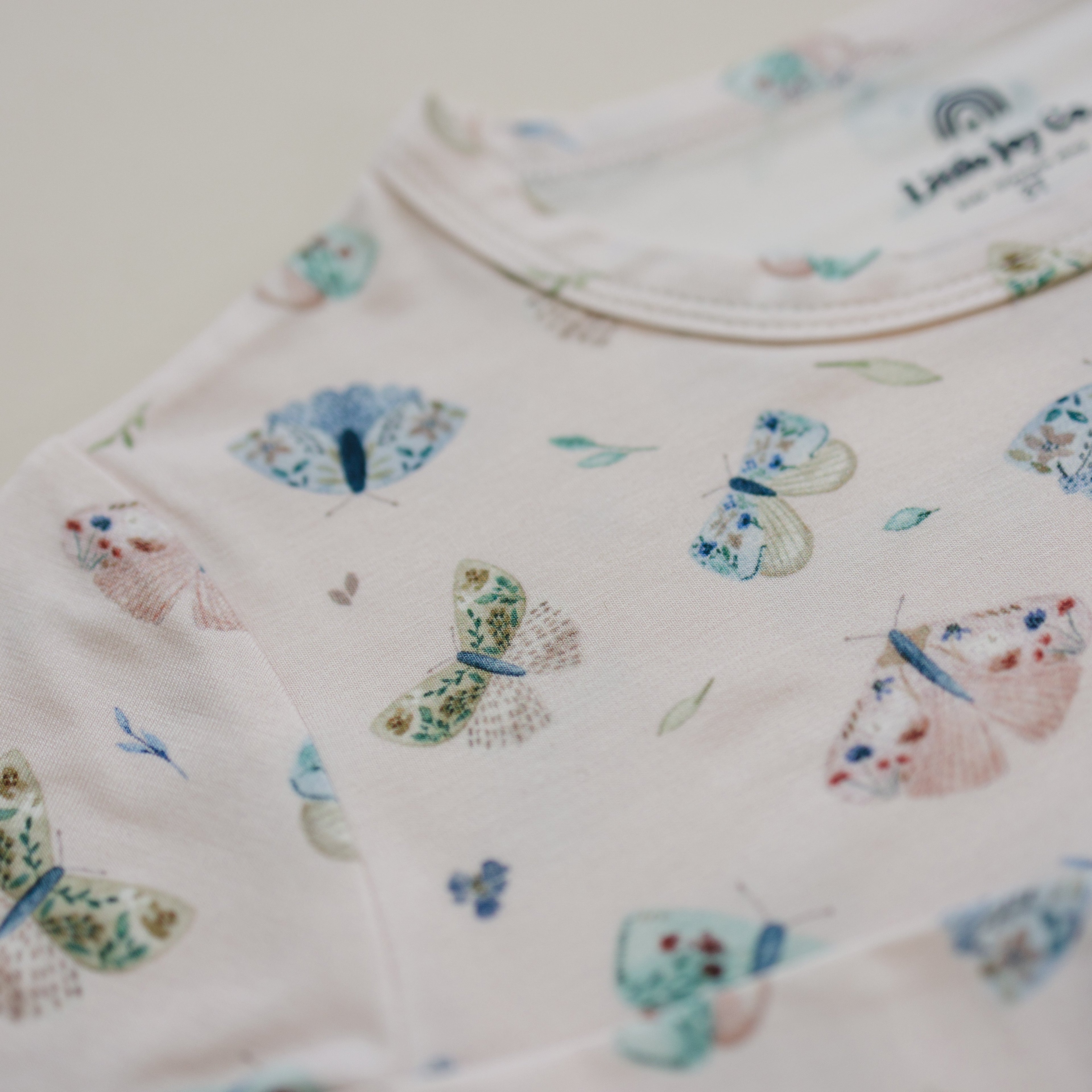 Luna-Motte-Bambus-Pyjama, 2-teilig