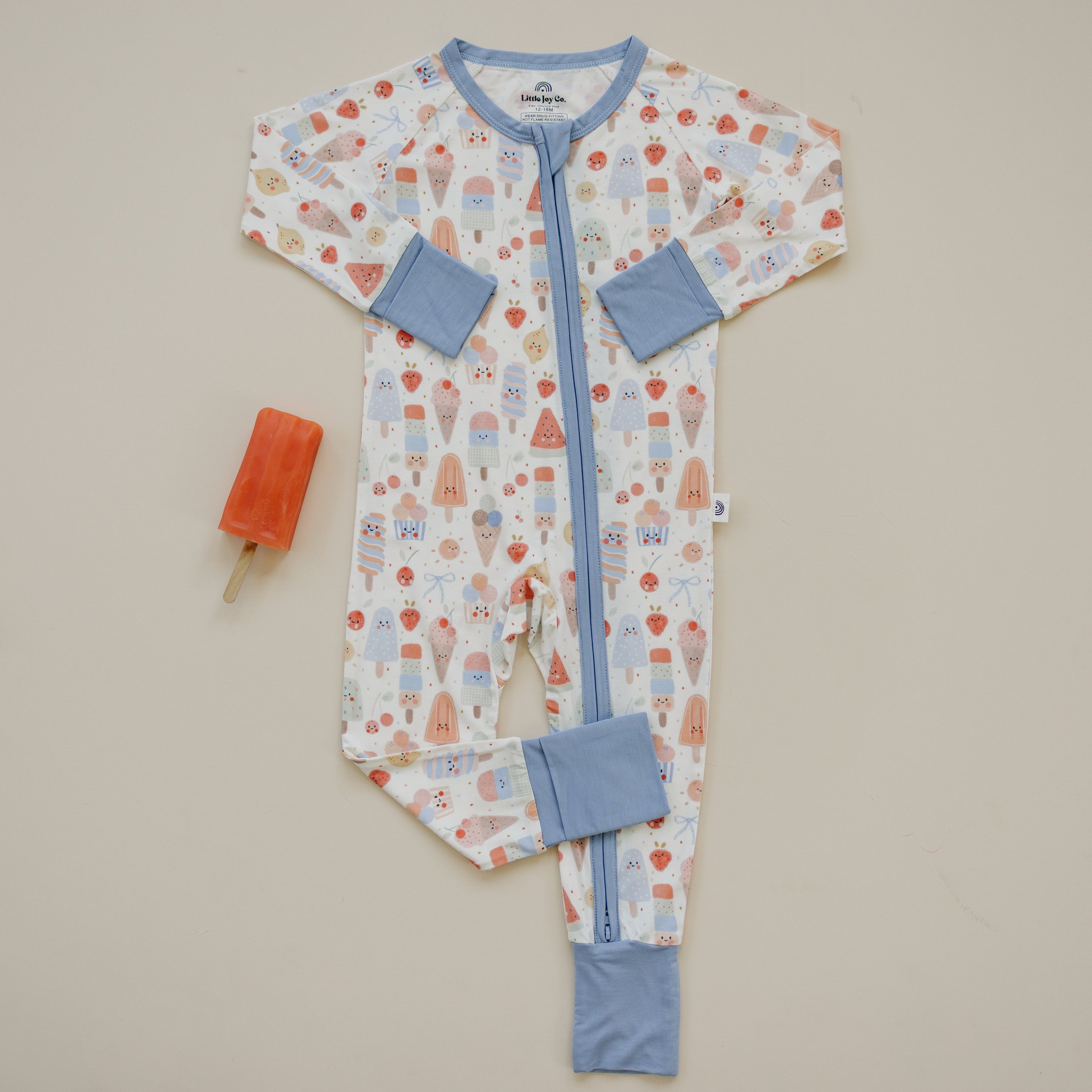 Sweet Summertime Bamboo Zippy Pajamas