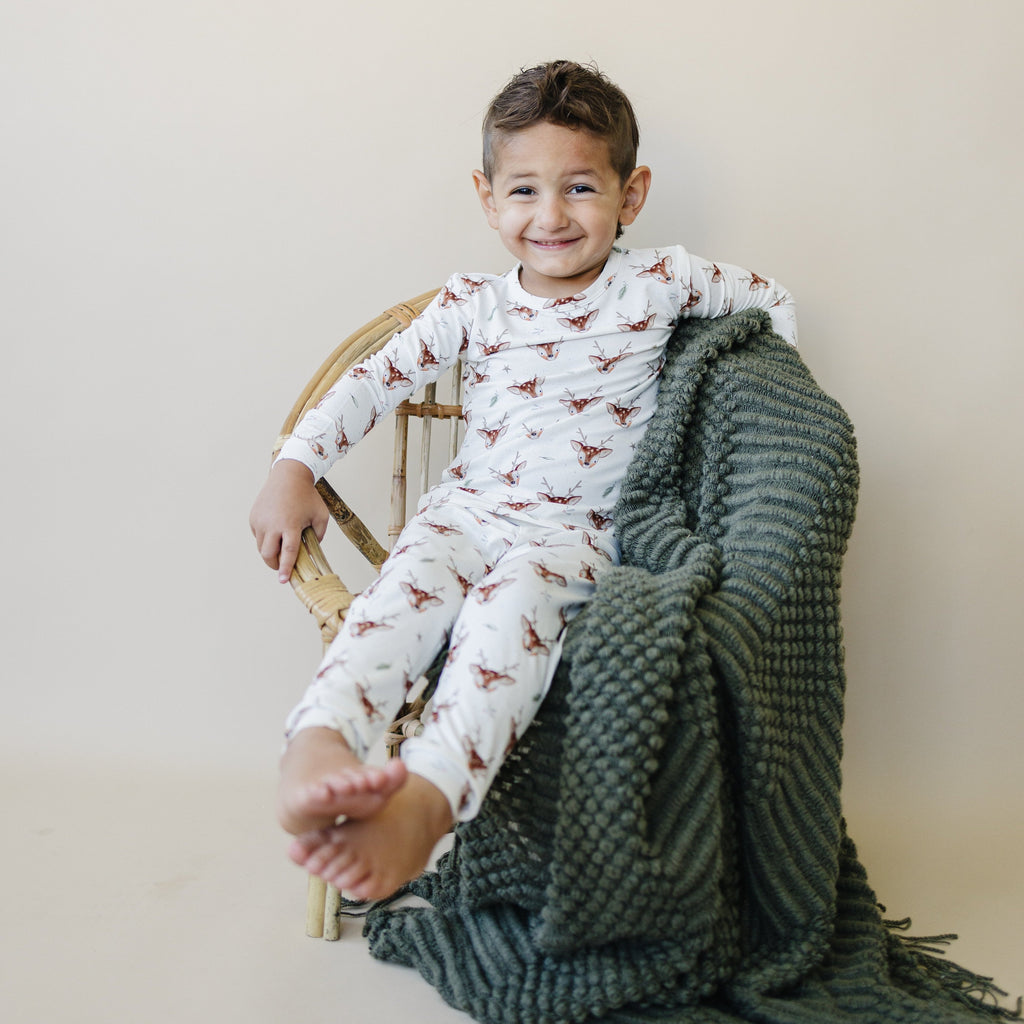 Reindeer Games 2-teiliger Bambus-Pyjama
