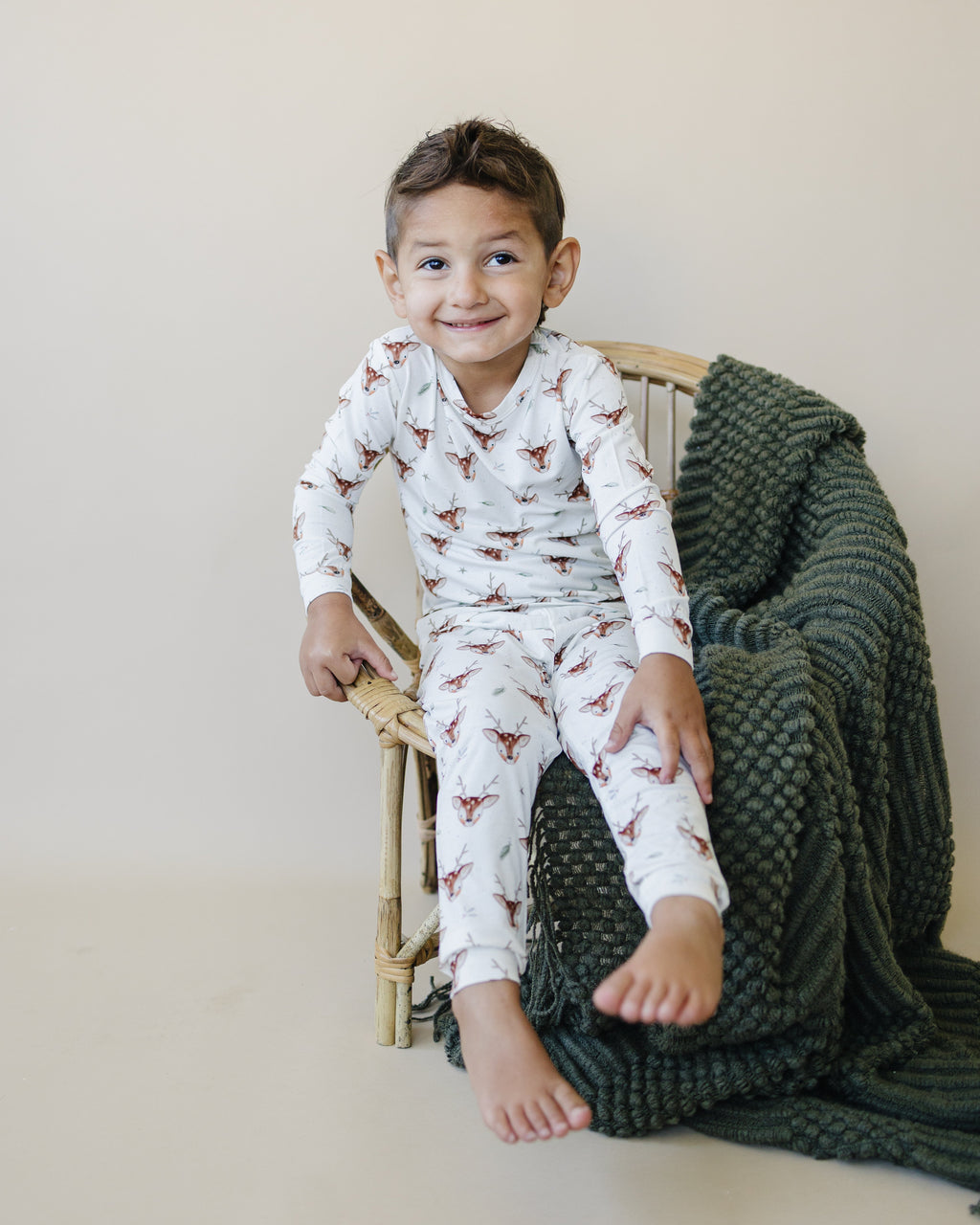 Reindeer Games 2-teiliger Bambus-Pyjama