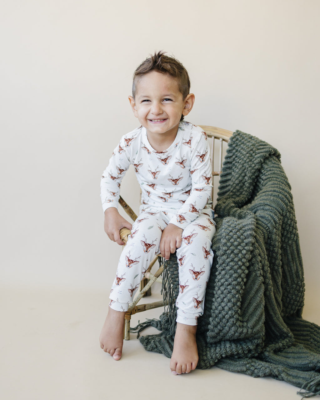 Reindeer Games 2-teiliger Bambus-Pyjama