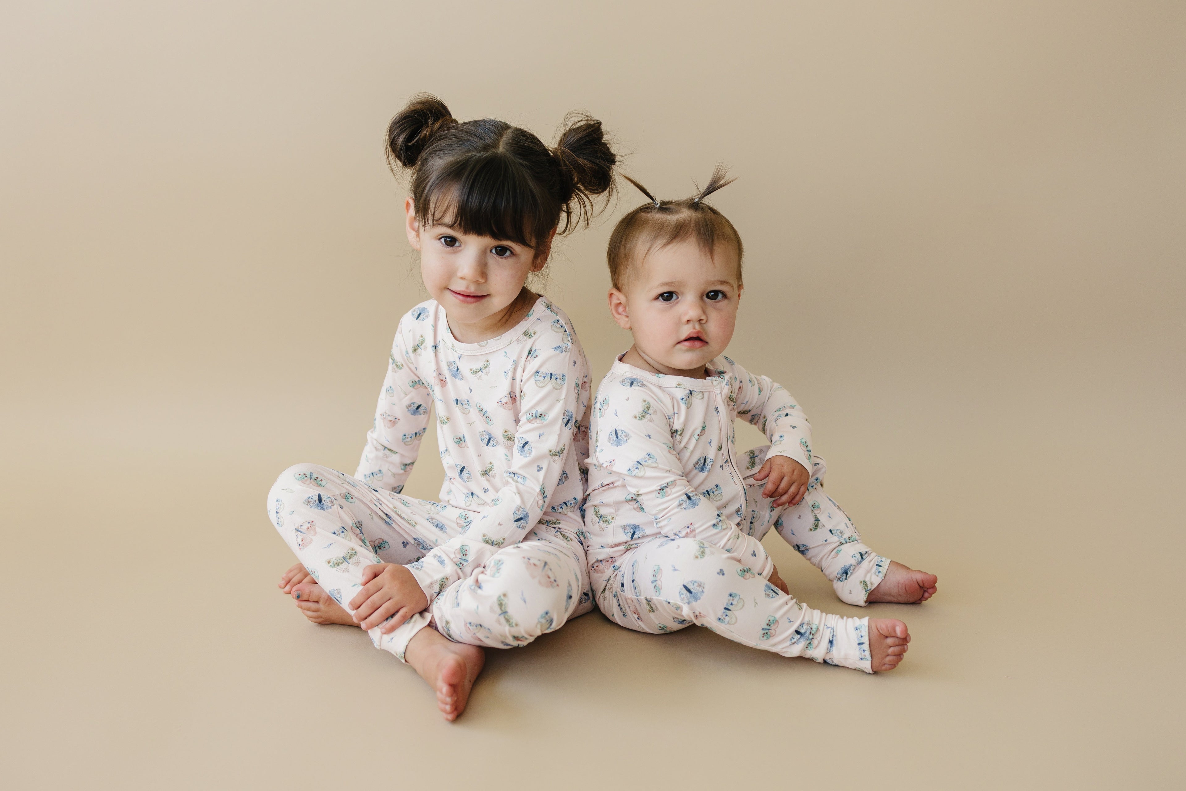Luna-Motte-Bambus-Pyjama, 2-teilig