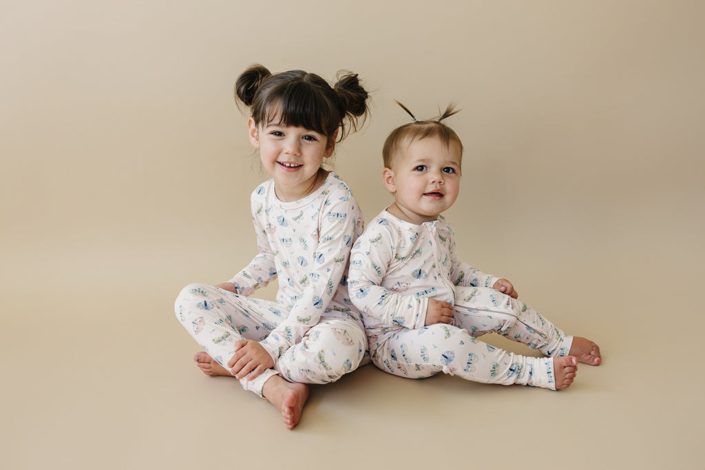 Luna-Motte-Bambus-Pyjama, 2-teilig
