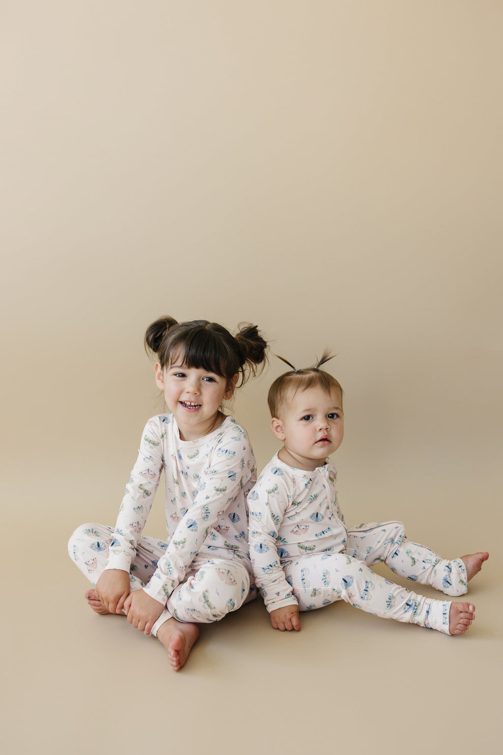 Luna-Motte-Bambus-Pyjama, 2-teilig
