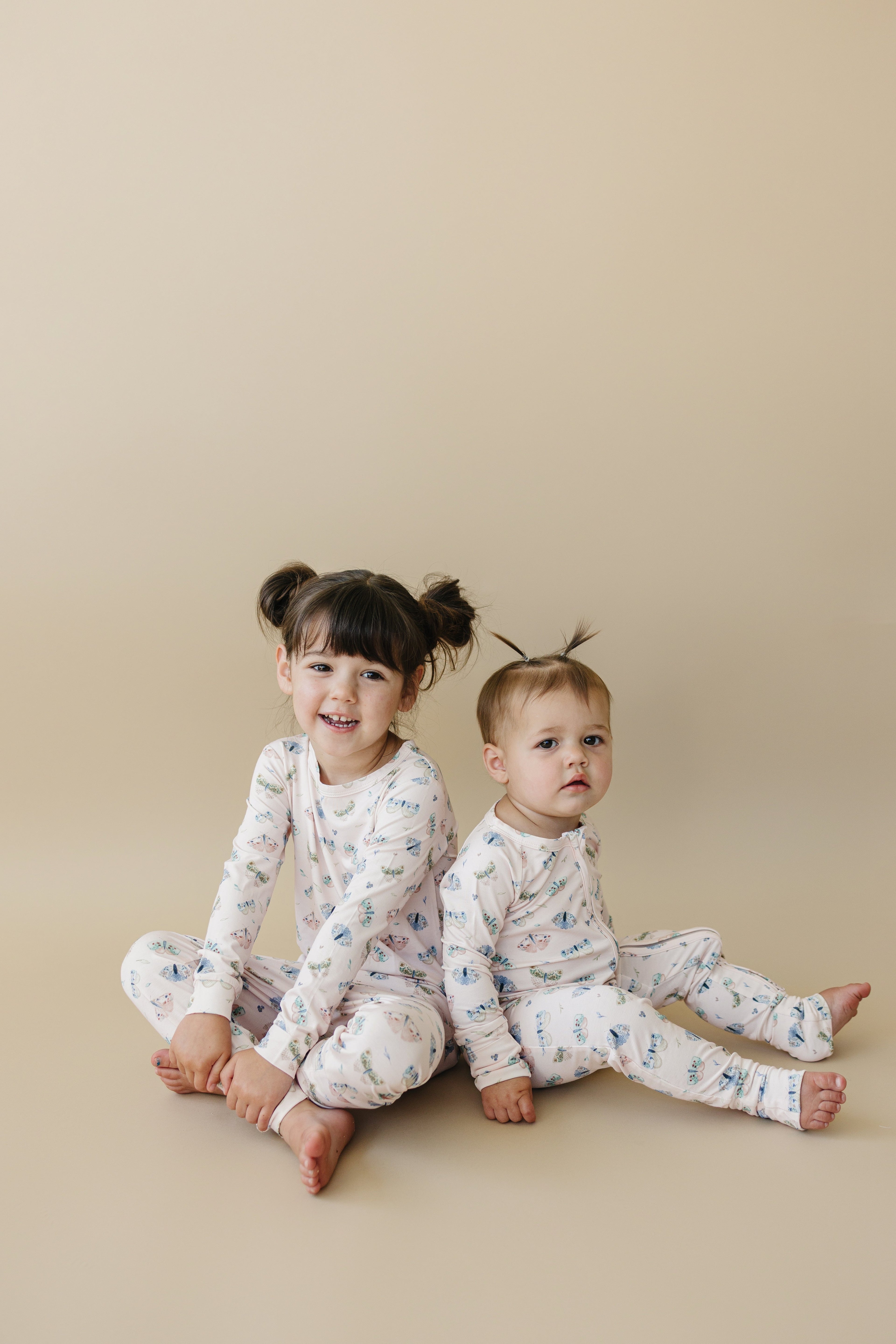 Luna-Motte-Bambus-Pyjama, 2-teilig