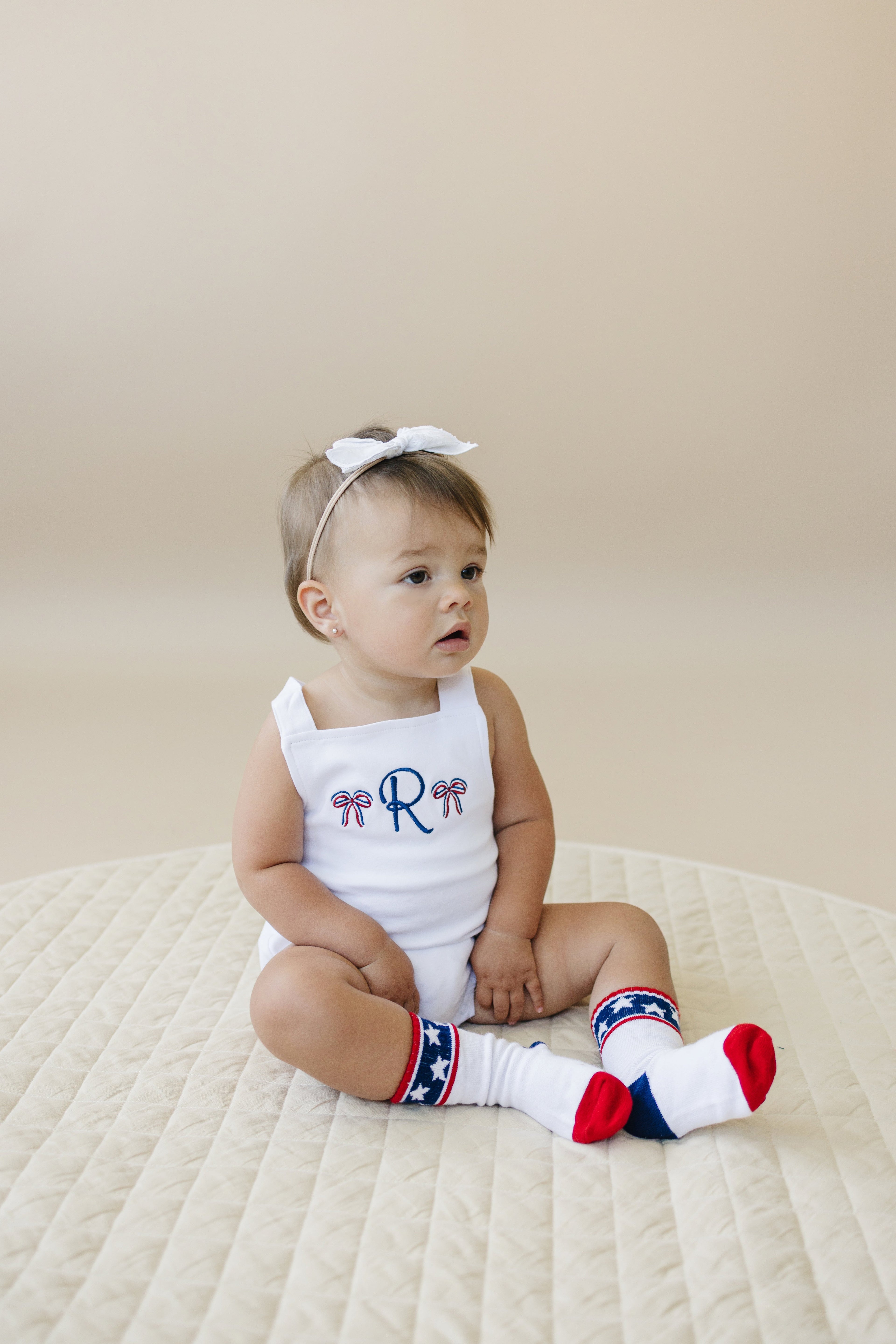 Stars and Stripes Socken zum 4. Juli – Größen für Babys, Kleinkinder, Kinder und Erwachsene