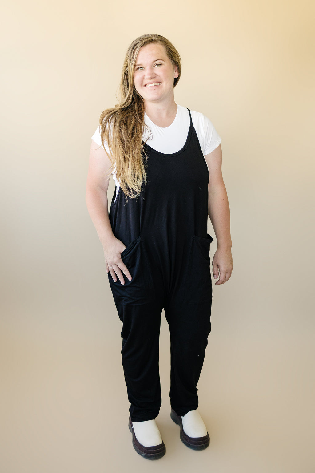 Damen-Tank-Overall aus Bambus