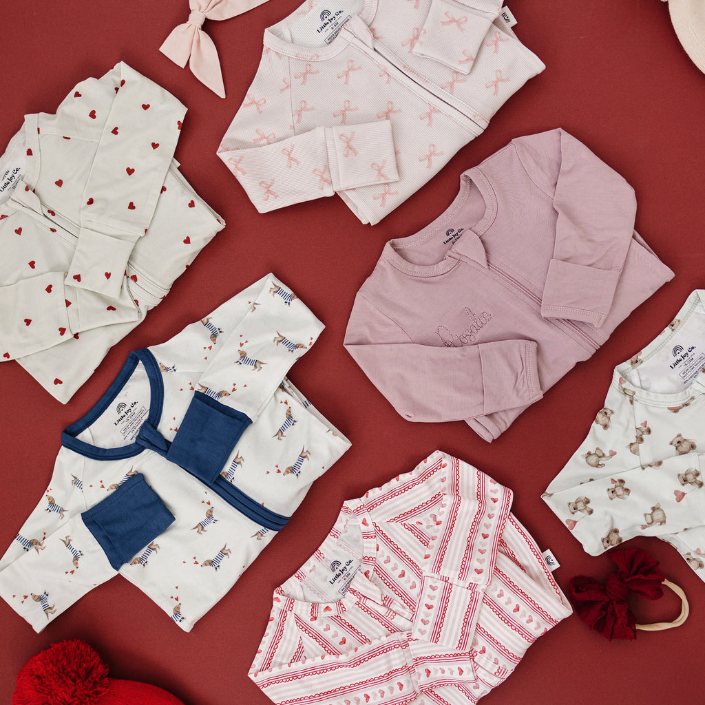 Liebe zum Welpen, 2-teiliger Pyjama aus Bambus