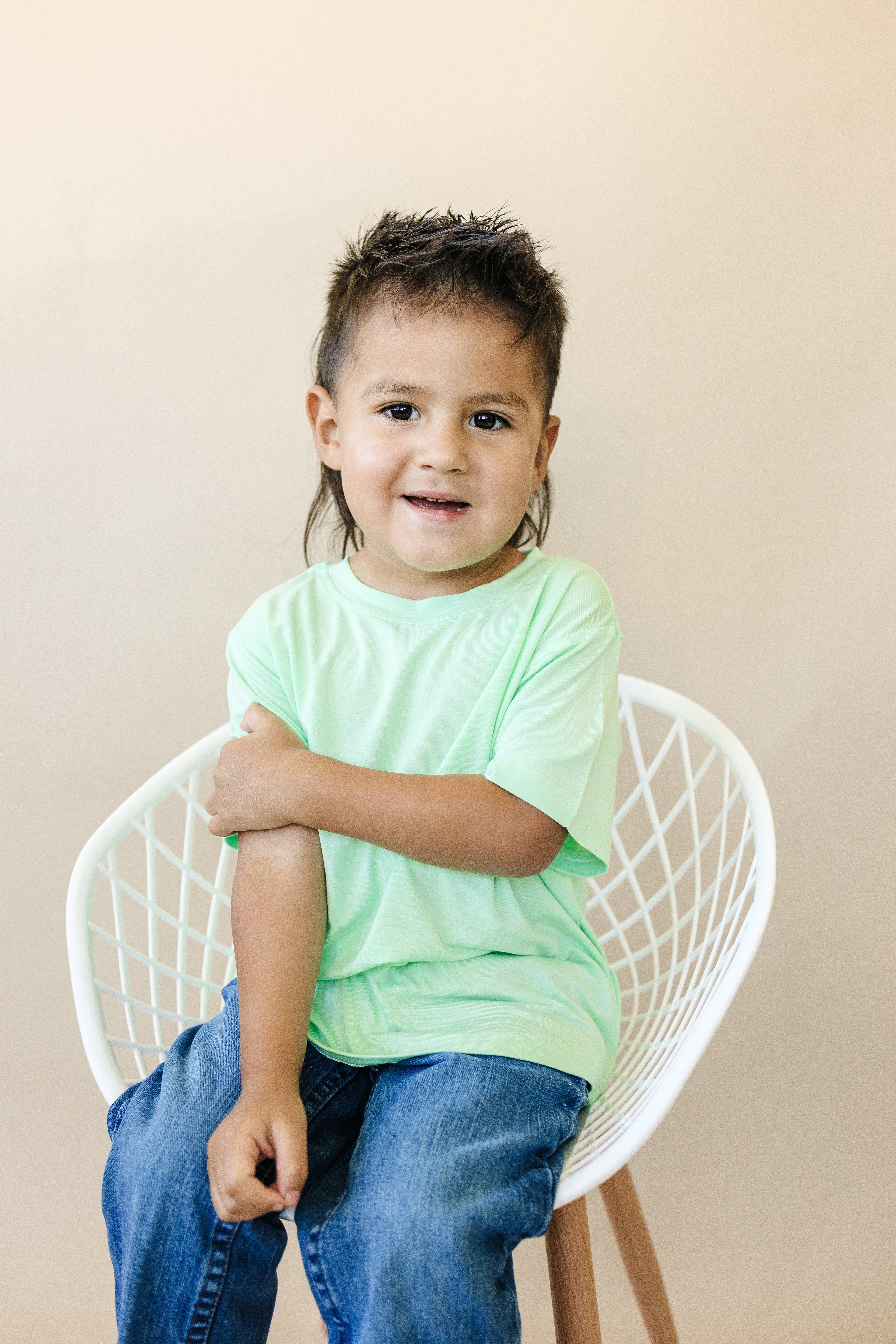 Lime Green Bamboo Tee