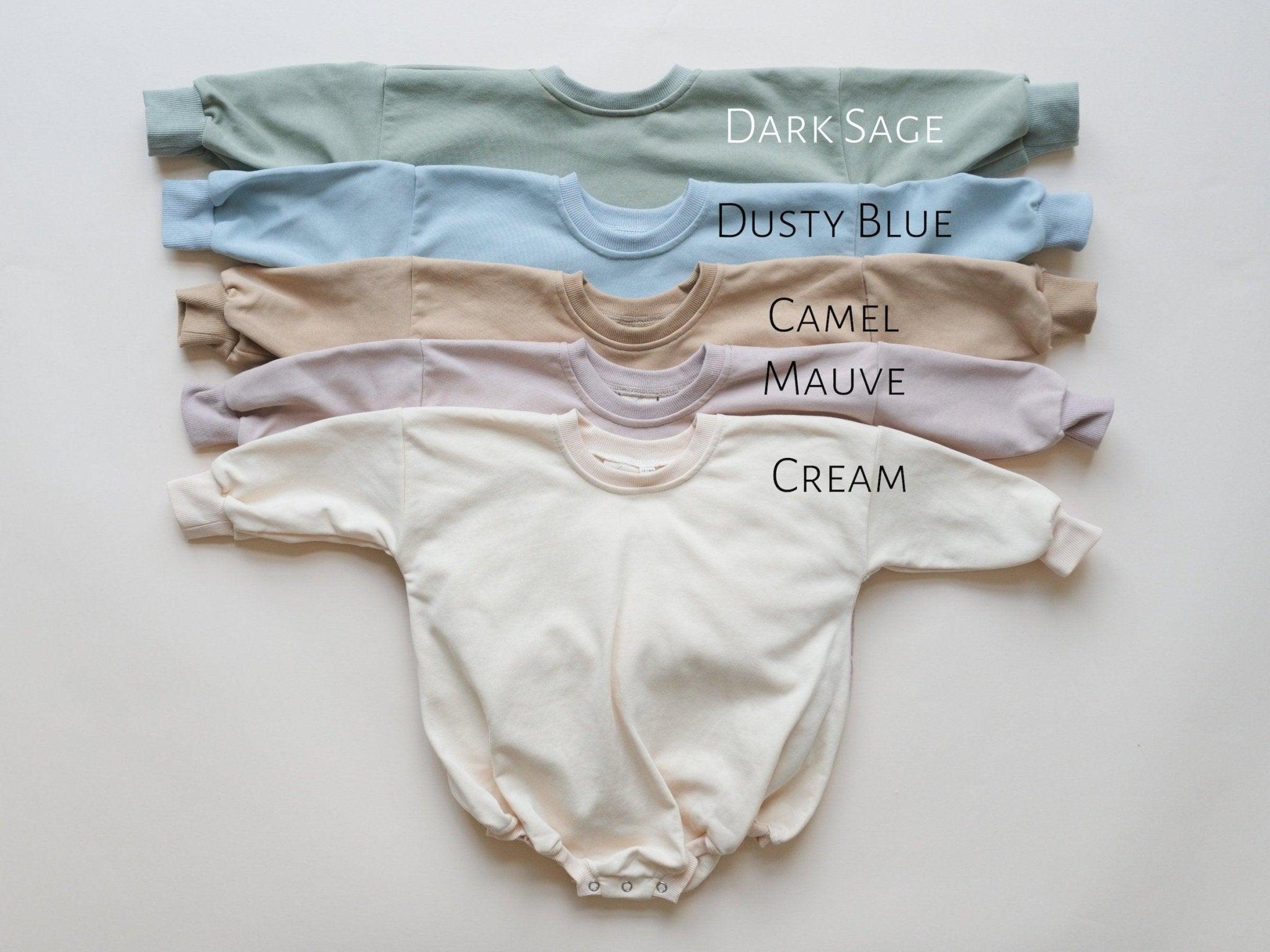 Große Schwester Sweatshirt-Strampler - weitere Farben
